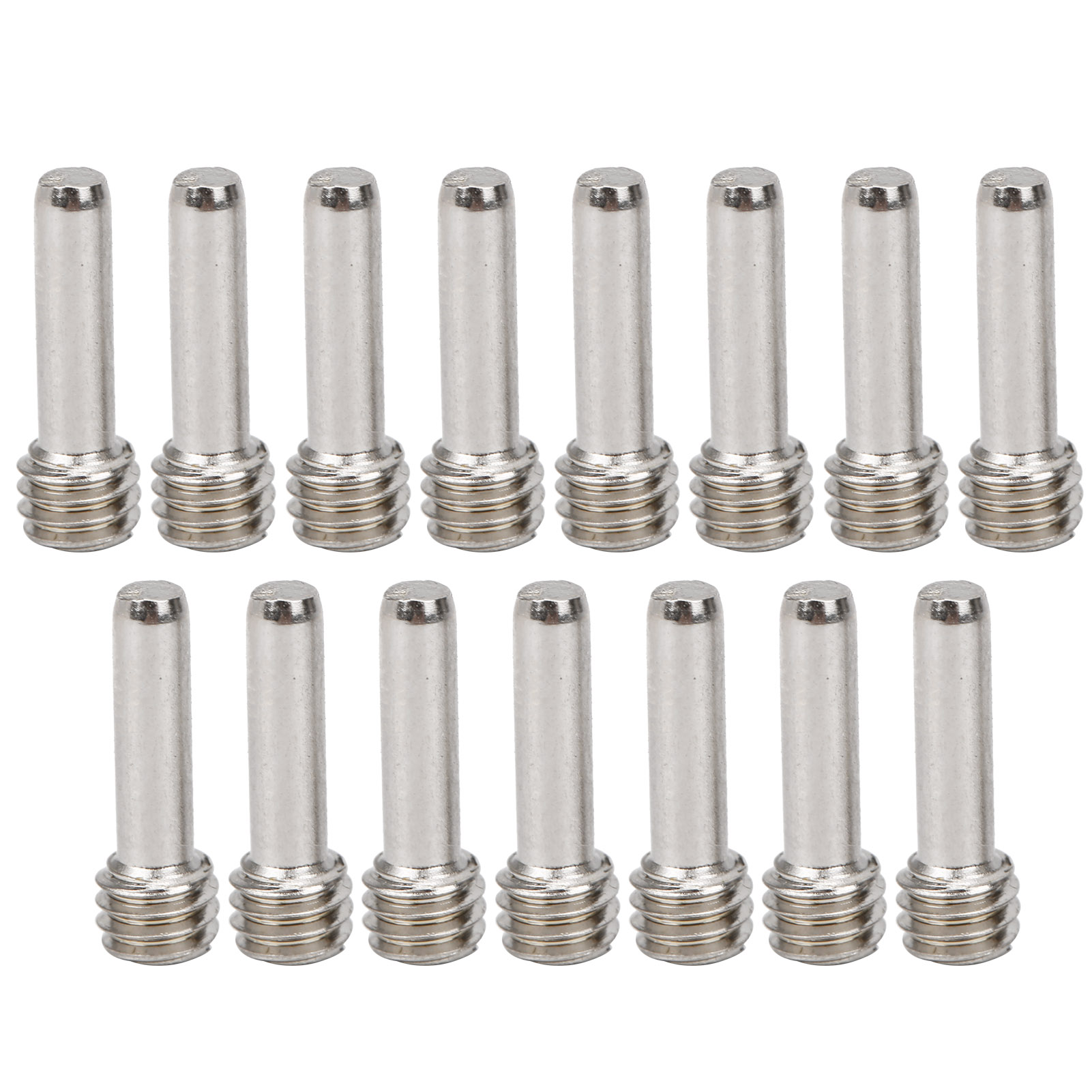 15 M4 Edelstahl-senkkopfschrauben, 11,3 Mm, Silberfarben