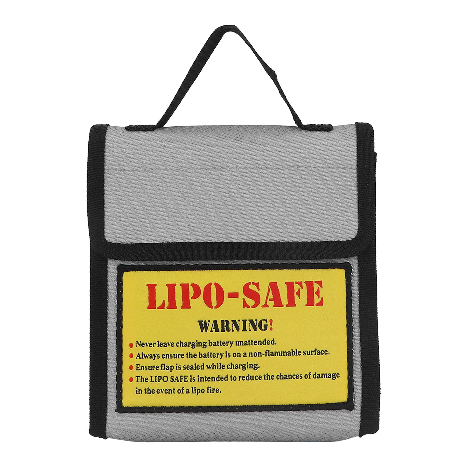 Feuerfeste Sicherheitstasche Für Lipo-akkus, Explosionsschutz Für Zuhause, Graue Farbe.