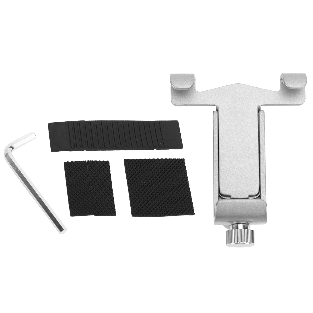 Sj-01 Fahrrad-handyhalterung Aus Aluminiumlegierung, Lenkerhalterung Für Smartphones, Fahrradzubehör, Silber