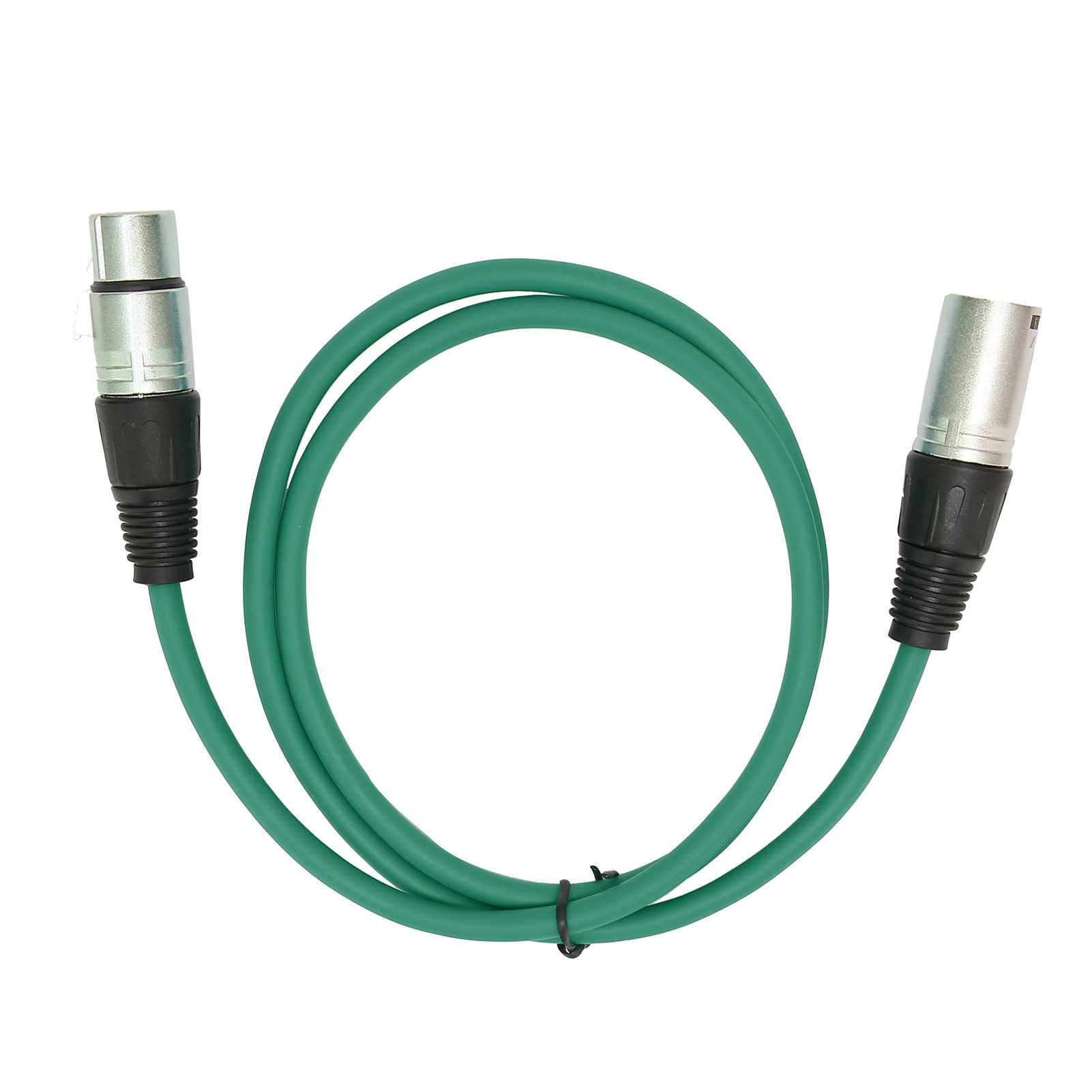 Grünes 3-poliges Mikrofonkabel (stecker Auf Buchse) – Robuster Audioadapter Für Mikrofone