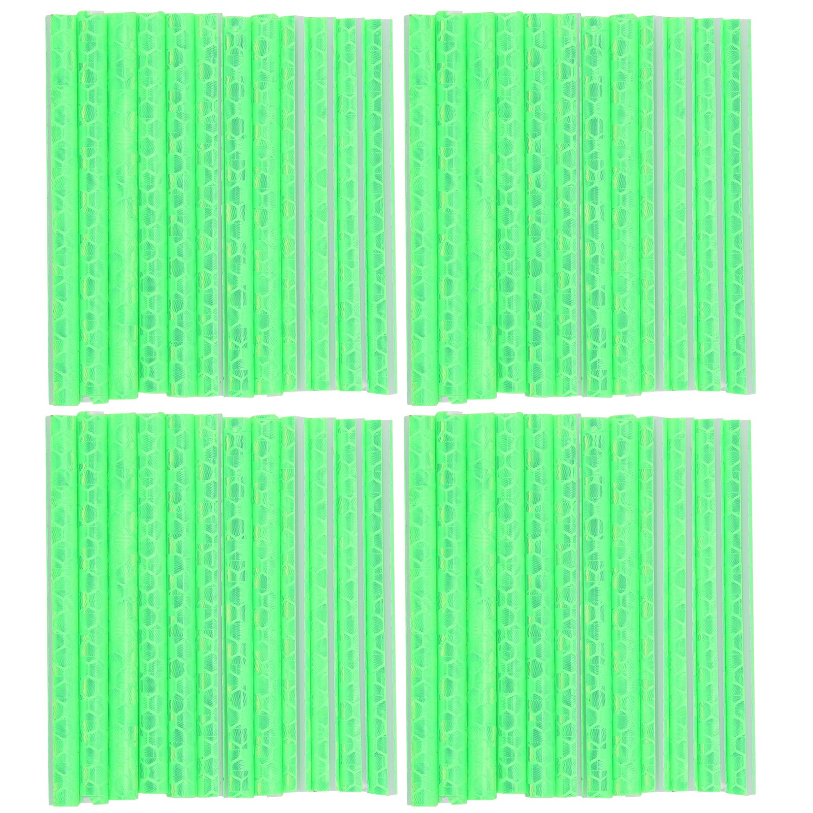 Reflektierende Taschen Für Fahrradspeichen, Reflektierende Sicherheitsclips Für Fahrräder (grün)