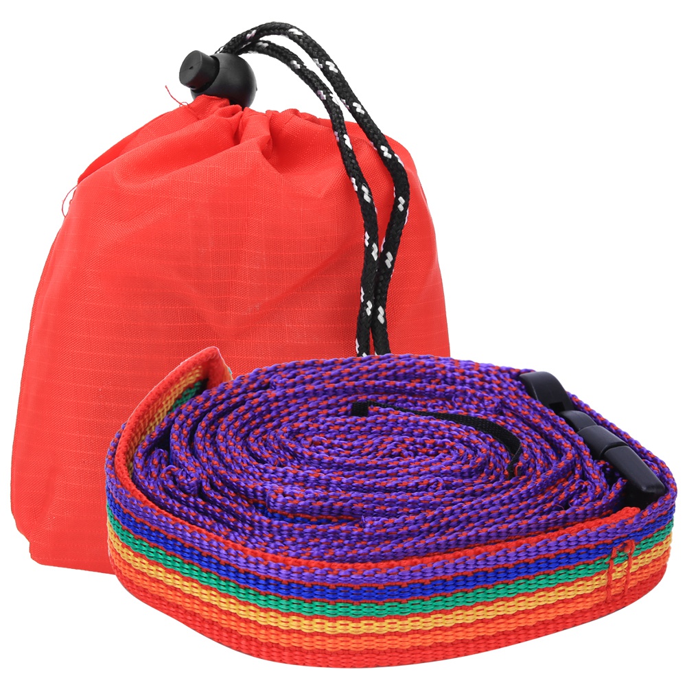 Bunte Outdoor-wäscheleine Mit Aufbewahrungstasche Für Campingausrüstung