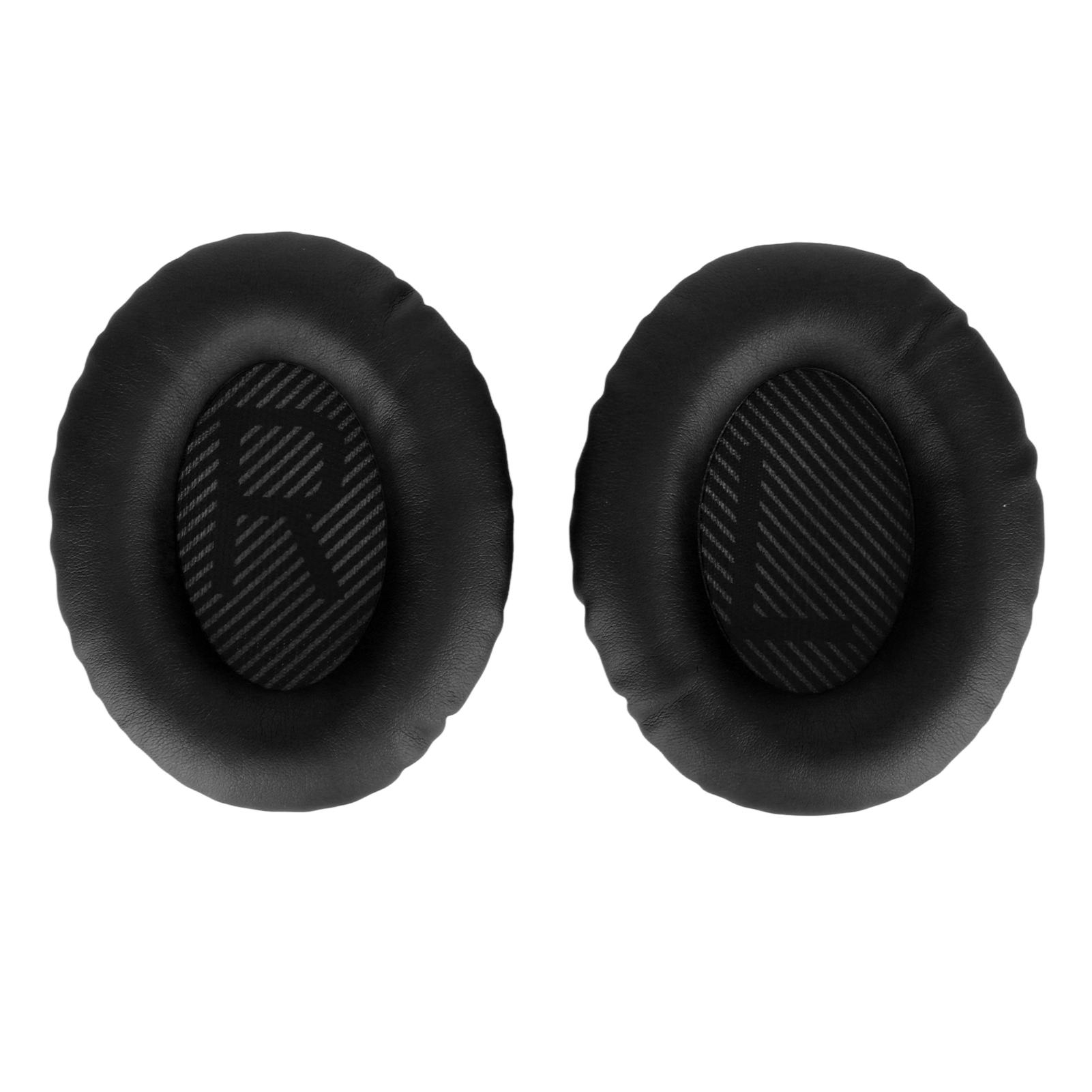 Ersatz-ohrpolster Aus Weichem Proteinleder Mit Memory-schaum Für Die Kopfhörer Qc35, Qc25, Qc15, Qc2, Ae2i Und Ae2w – Schwarz