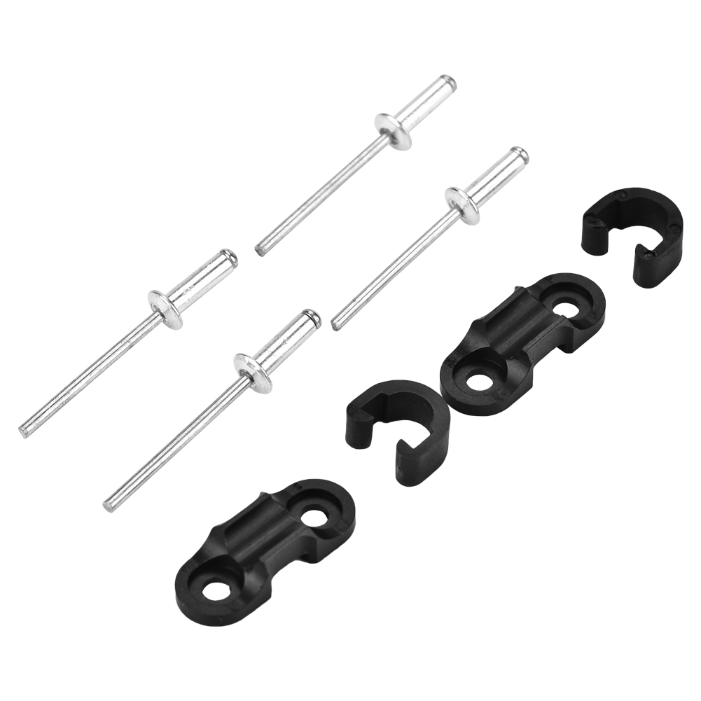 2-teilige, Leichte Fahrradbrems- Und Schaltzughalterung Aus Aluminiumlegierung