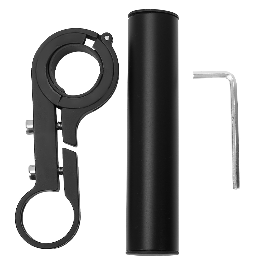 Fahrradtaschenlampenhalterung Mit Verstellbarem Clip Für Den Lenker – Stabile Befestigung