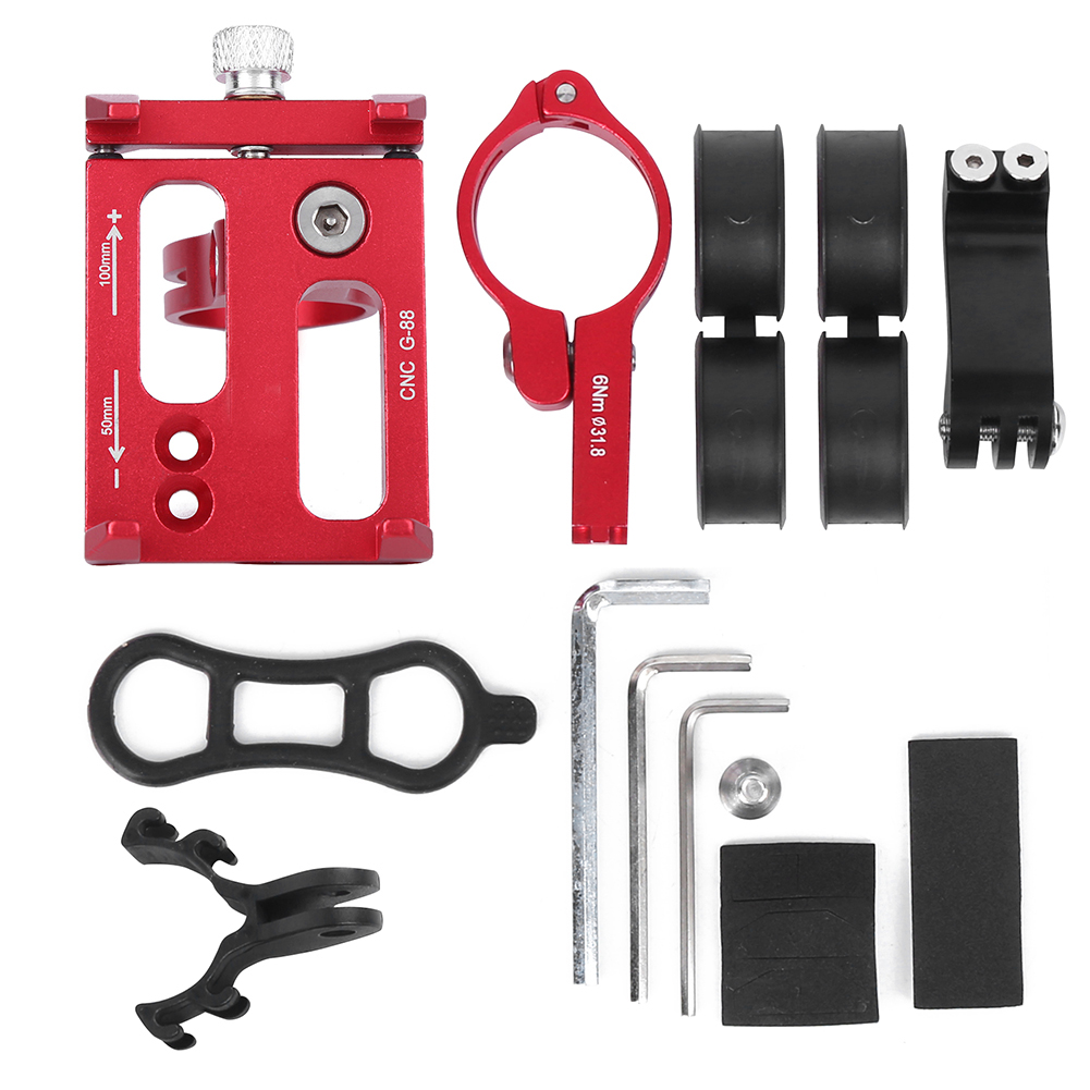 G88 Mountainbike-handyhalterung Mit Taschenlampe Und Motorrad-navigationshalterung