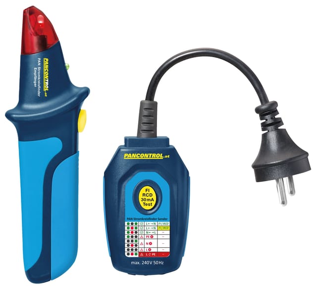 Pancontrol PAN Stromkreisfinder Mit FI-Tester