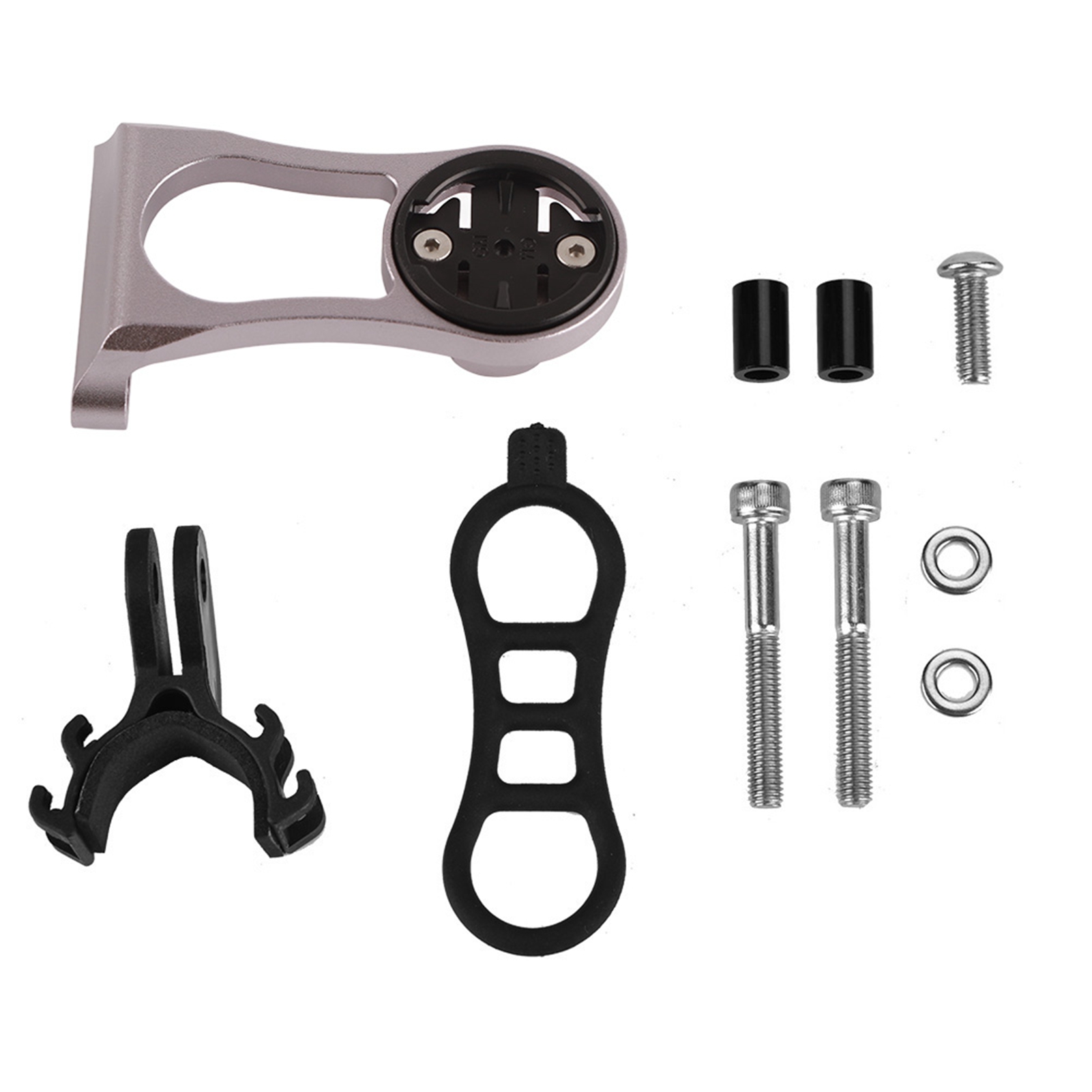 Montagehalterung Aus Aluminiumlegierung Für Garmin Fahrradkilometerzähler (titan) - Fahrradzubehör
