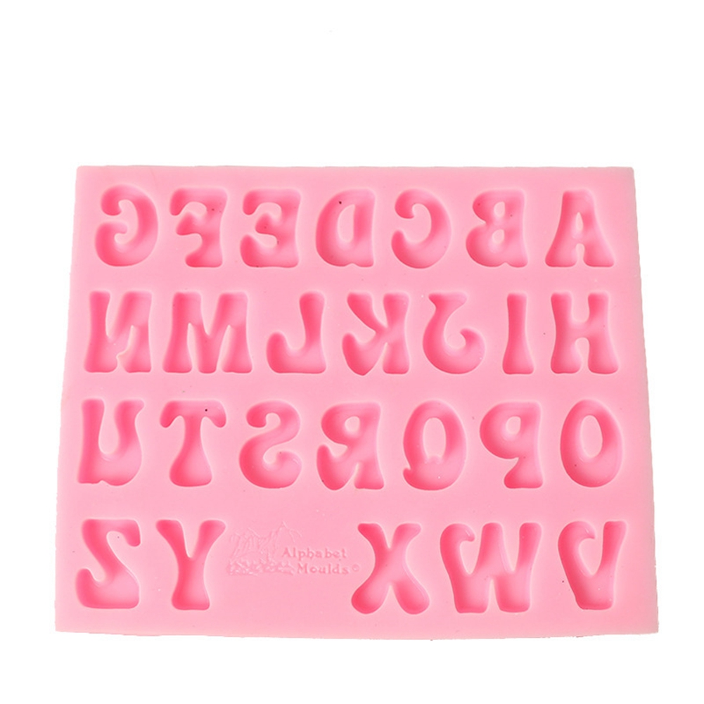 Silikon-buchstabenform Für Kuchen Und Kekse – Gebäck, Schokolade Und Zuckerpaste