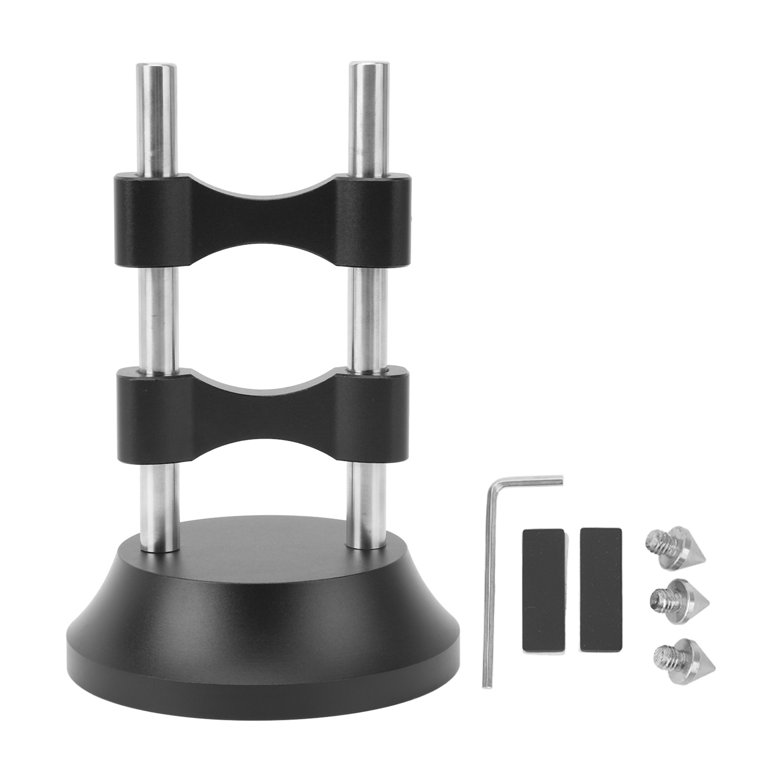 Vibrationsdämpfende Hifi-kabelhalterung Aus Aluminiumlegierung Für Verstärker, Lautsprecher Und Cd-/dvd-player