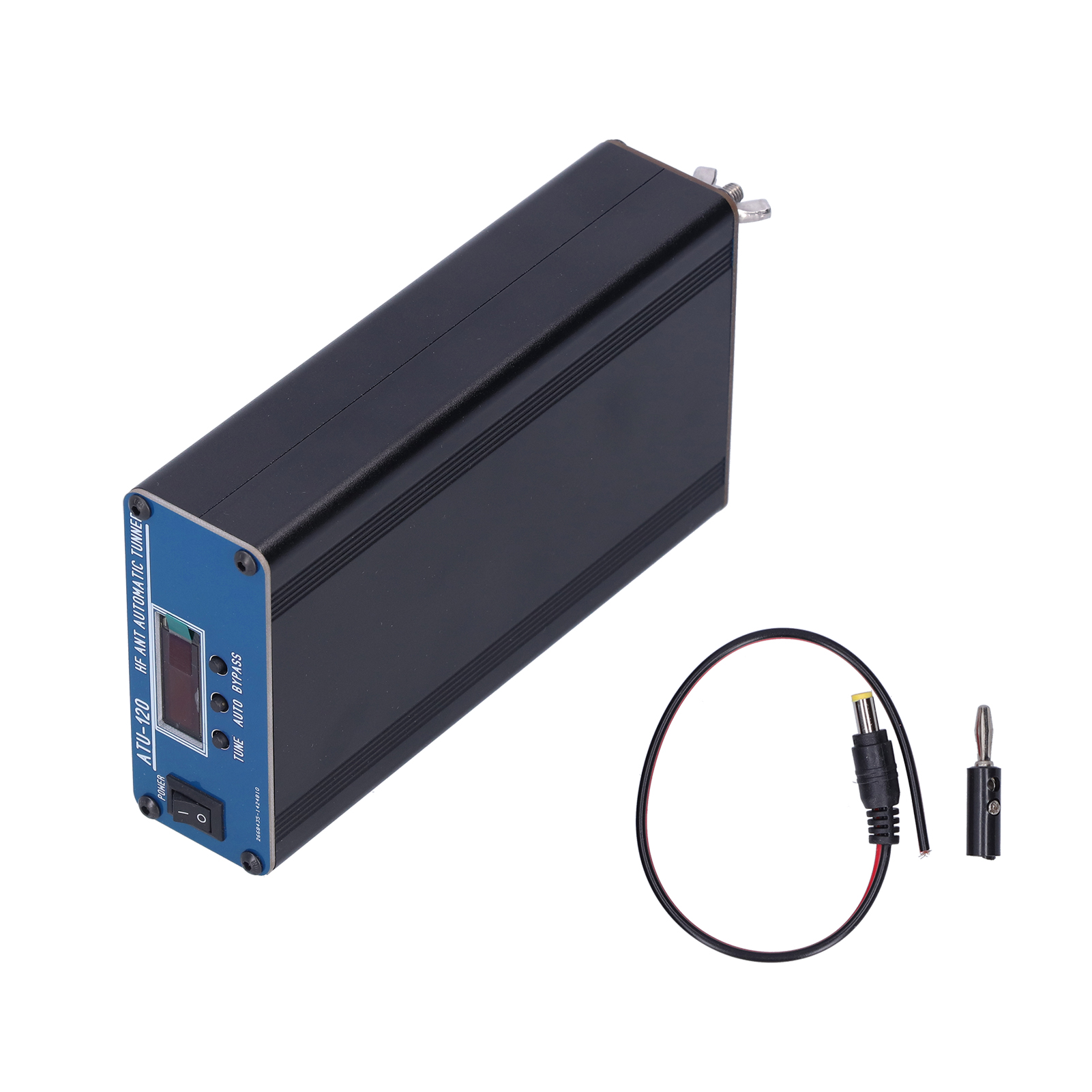 Atu120 Universal-hf-antennentuner 100 W 1,954 Mhz Aluminiumlegierung 5 Ω–1,0 Kω Für Amateurfunk