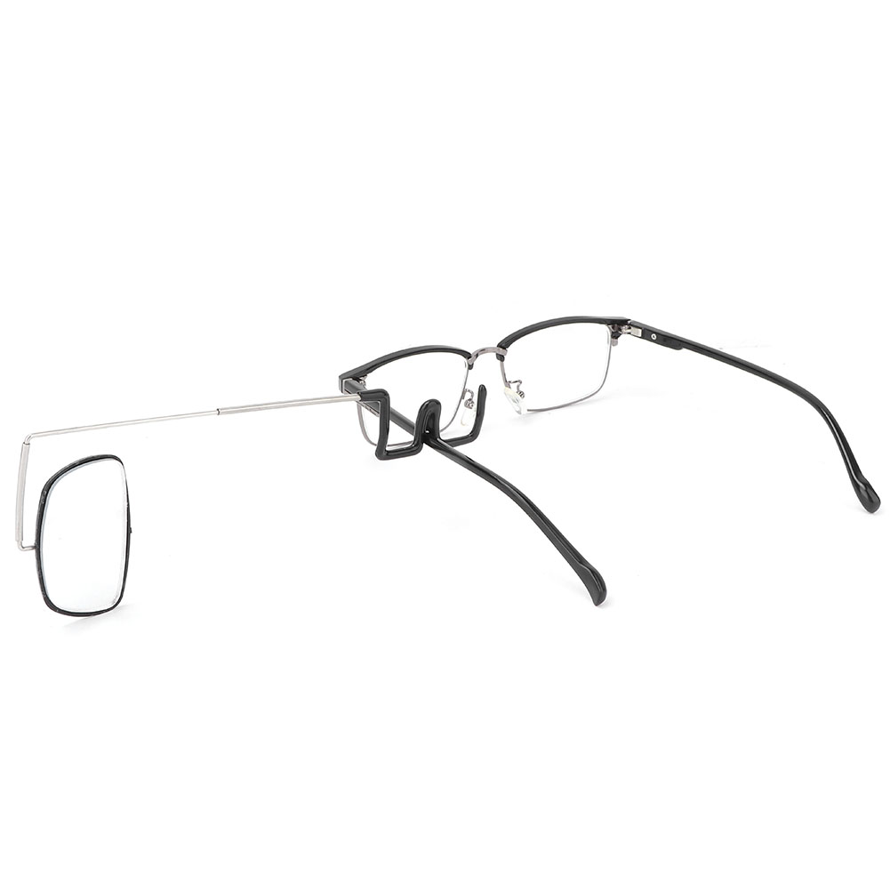 Fahrradbrille Mit Integriertem Spiegel – Rückspiegel Für Radfahrer Und Sicherheitsausrüstung