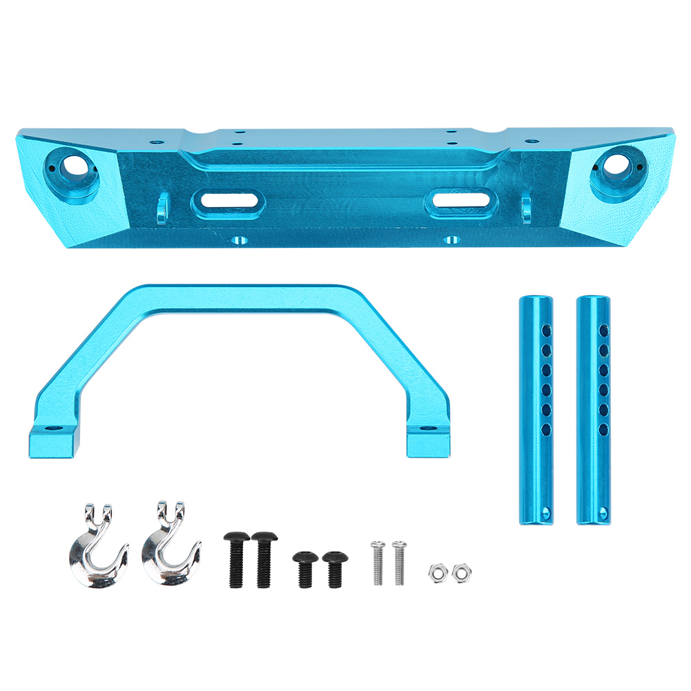 Frontstoßstange Aus Aluminiumlegierung Für Rgt 136100, Ersatzteile Und Upgrade-zubehör Für 1/10 Rc-crawler