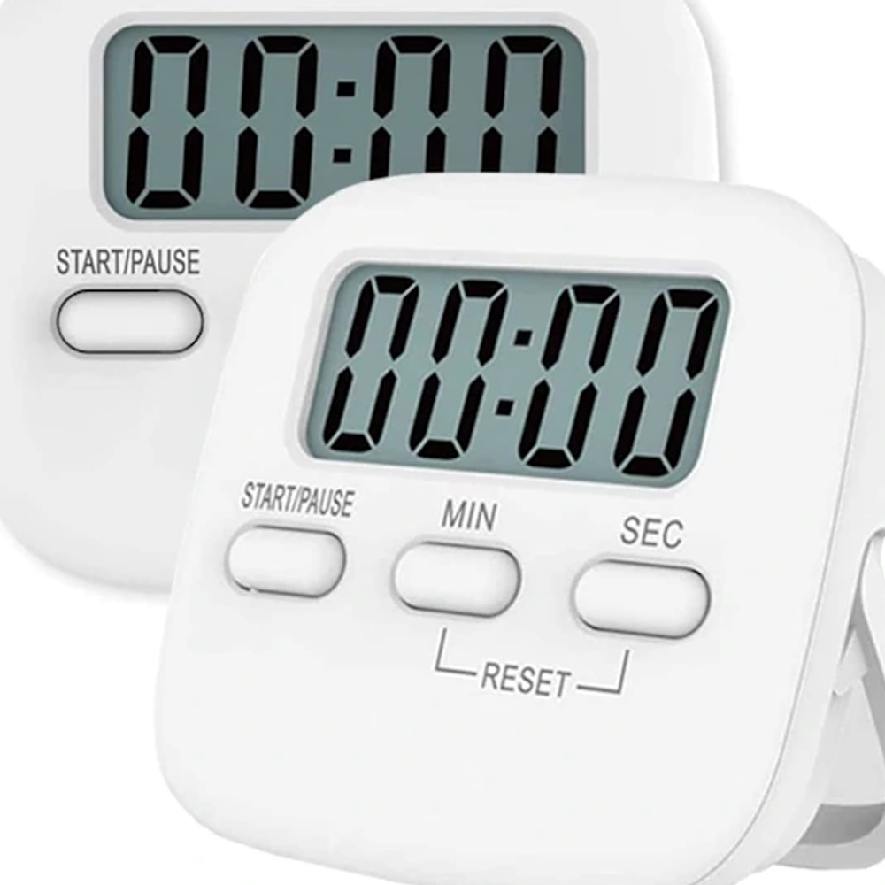 Küchentimer Mit Magnetischem Countdown Und Lautem Alarm, Ideal Zum Kochen Und Backen