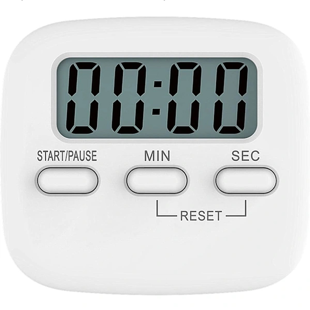 Digitaler Küchentimer Mit Akustischem Alarm Und Magnetischer Stoppuhrfunktion, Ideal Zum Kochen Und Backen