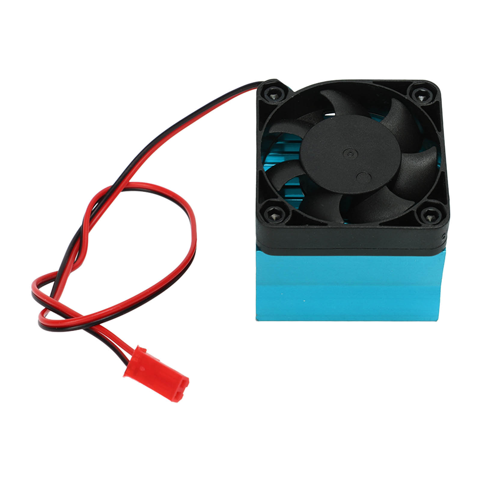 Kühlkörper Aus Aluminiumlegierung Für 42-mm-motor, 5-v-gleichstromlüfter, Stabile Temperaturregelung Für 1/8-rc-motor, Blau.