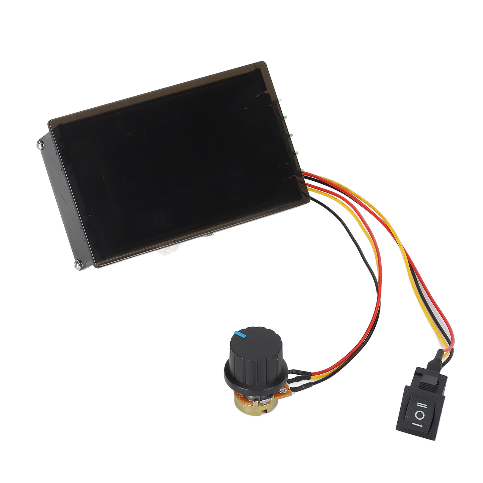 Pwm-drehzahlregler Für Gleichstrommotor 6-60v 20a Drehzahlregler Mit Ein-/ausschalter Und Drehrichtung (im Uhrzeigersinn/gegen Den Uhrzeigersinn)