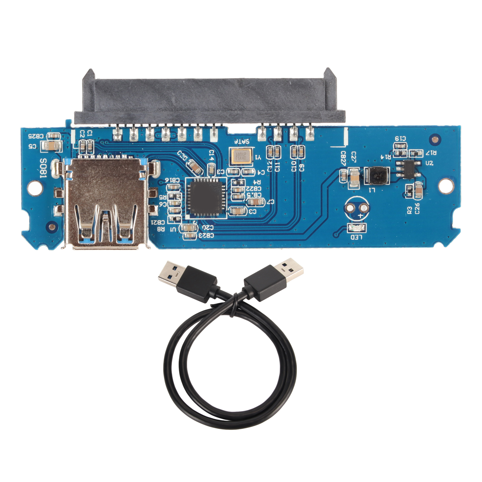 Sata-zu-usb-3.0-6-gbit/s-adapter Für 2,5-zoll-ssds/hdds, Plug & Play Mit Led-anzeige