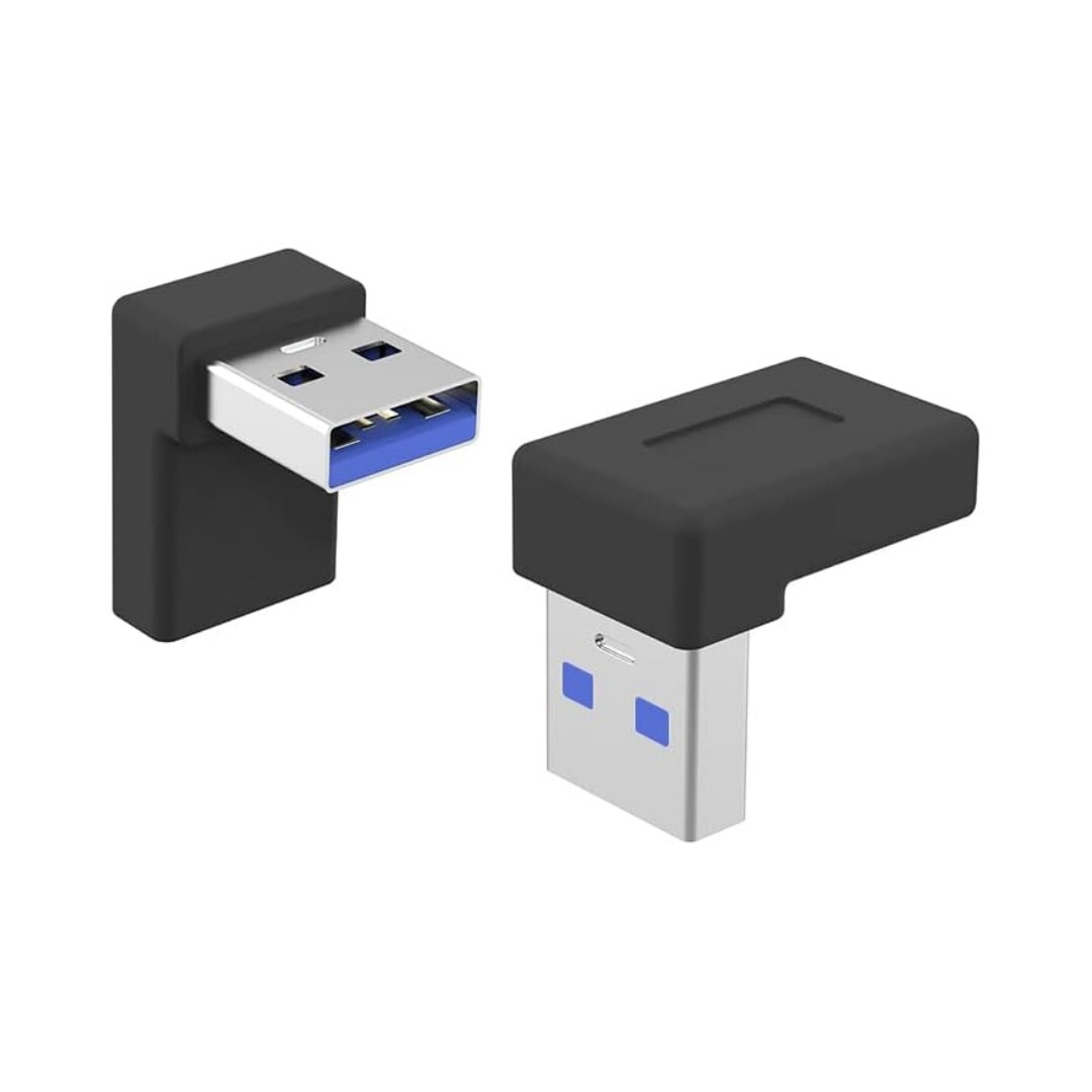 90-grad-usb-c-buchse Auf Usb-a-stecker-adapter, Abgewinkelter Usb-a-auf-usb-c-konverter