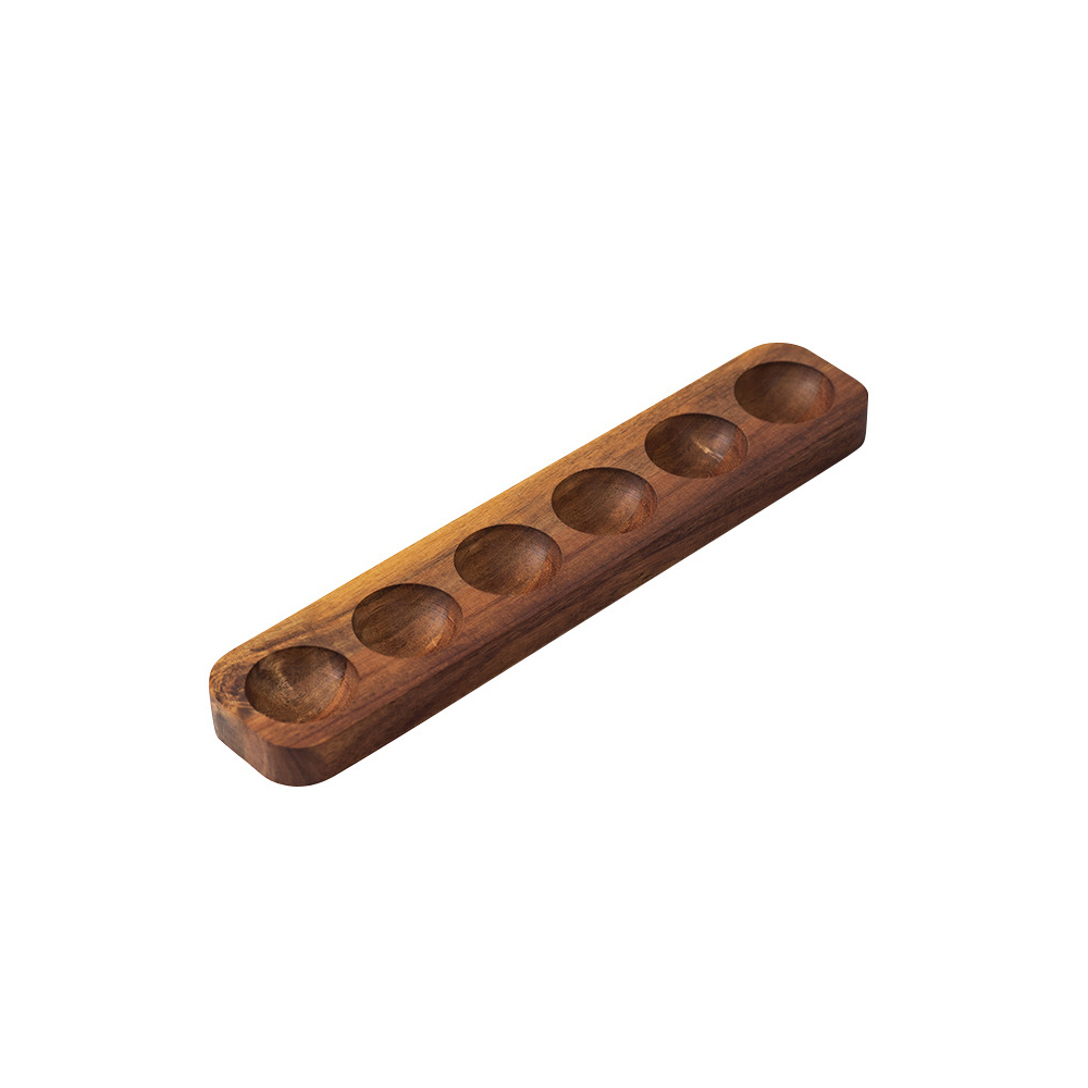 Eierhalter Aus Holz Für Den Kühlschrank – Stilvolles, Platzsparendes Tablett Für Die Arbeitsplatte – Kompakter Und Glatter Küchenorganizer
