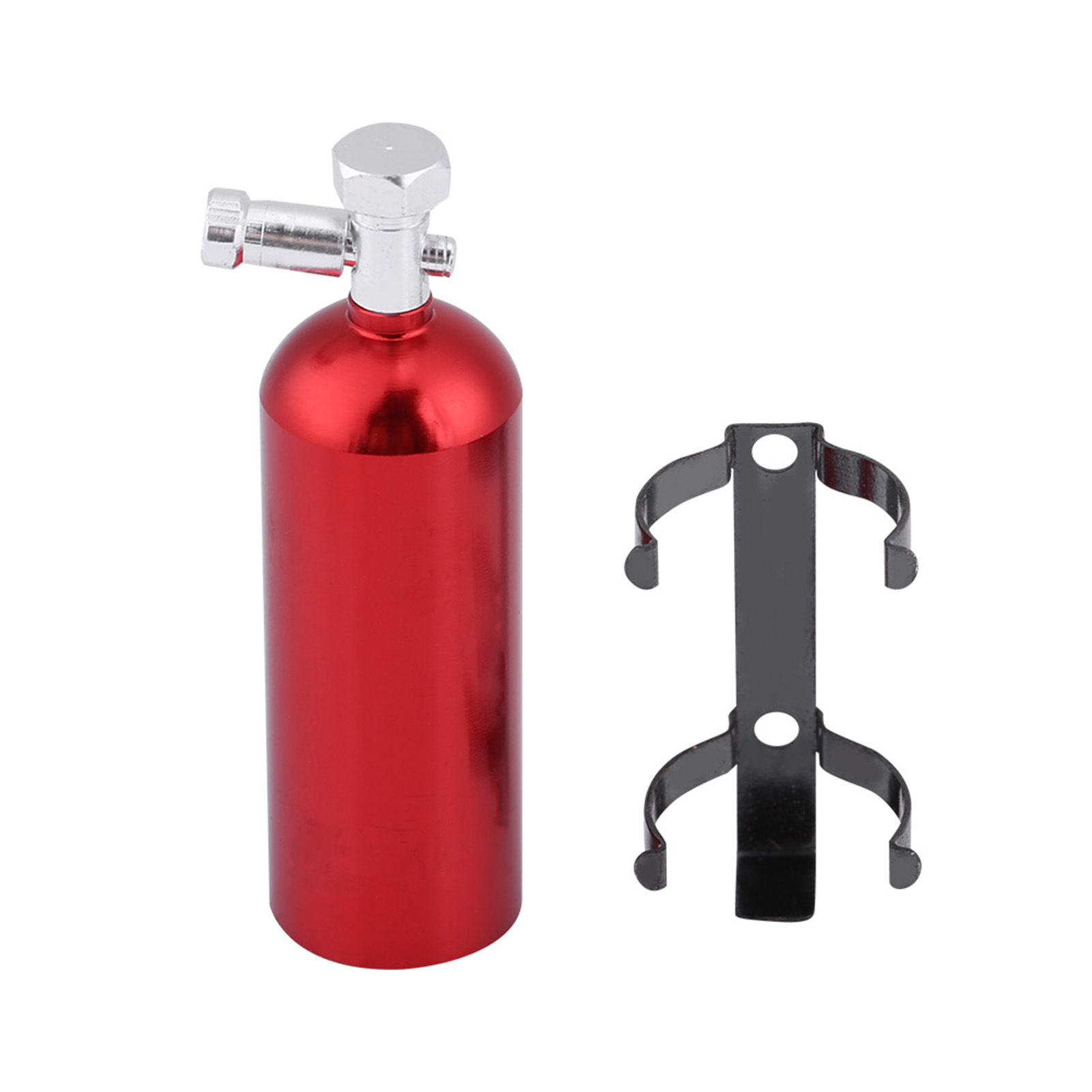 Dekorativer Mini-feuerlöscher Aus Metall Für Rc-modelle Cc01, Scx10, Trx-4 Und D90