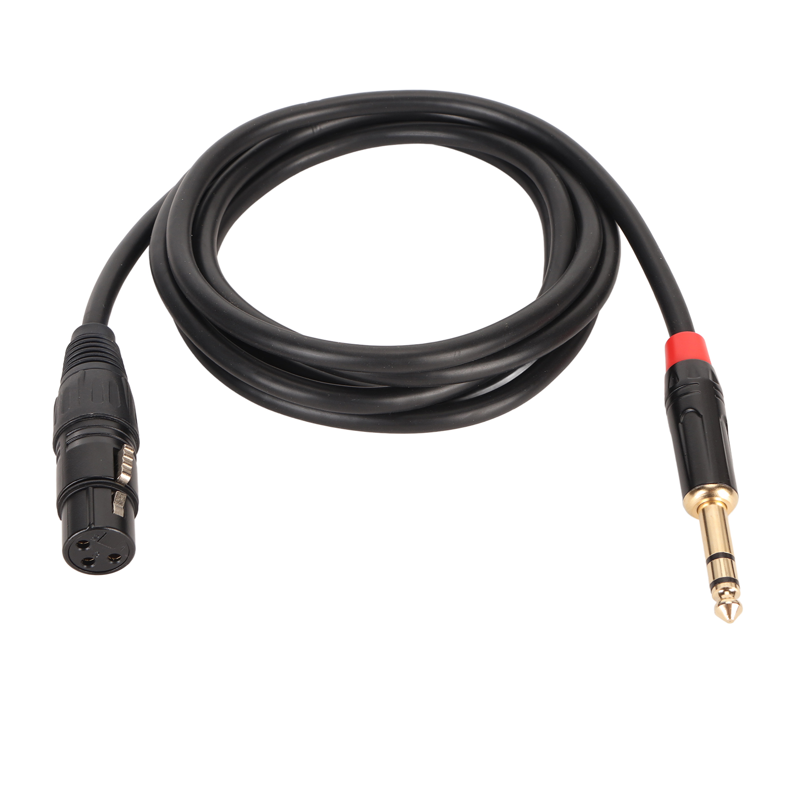 M Langes, Symmetrisches, Hochwertiges Xlr-buchsen-auf-6,35-mm-trs-mikrofonkabel