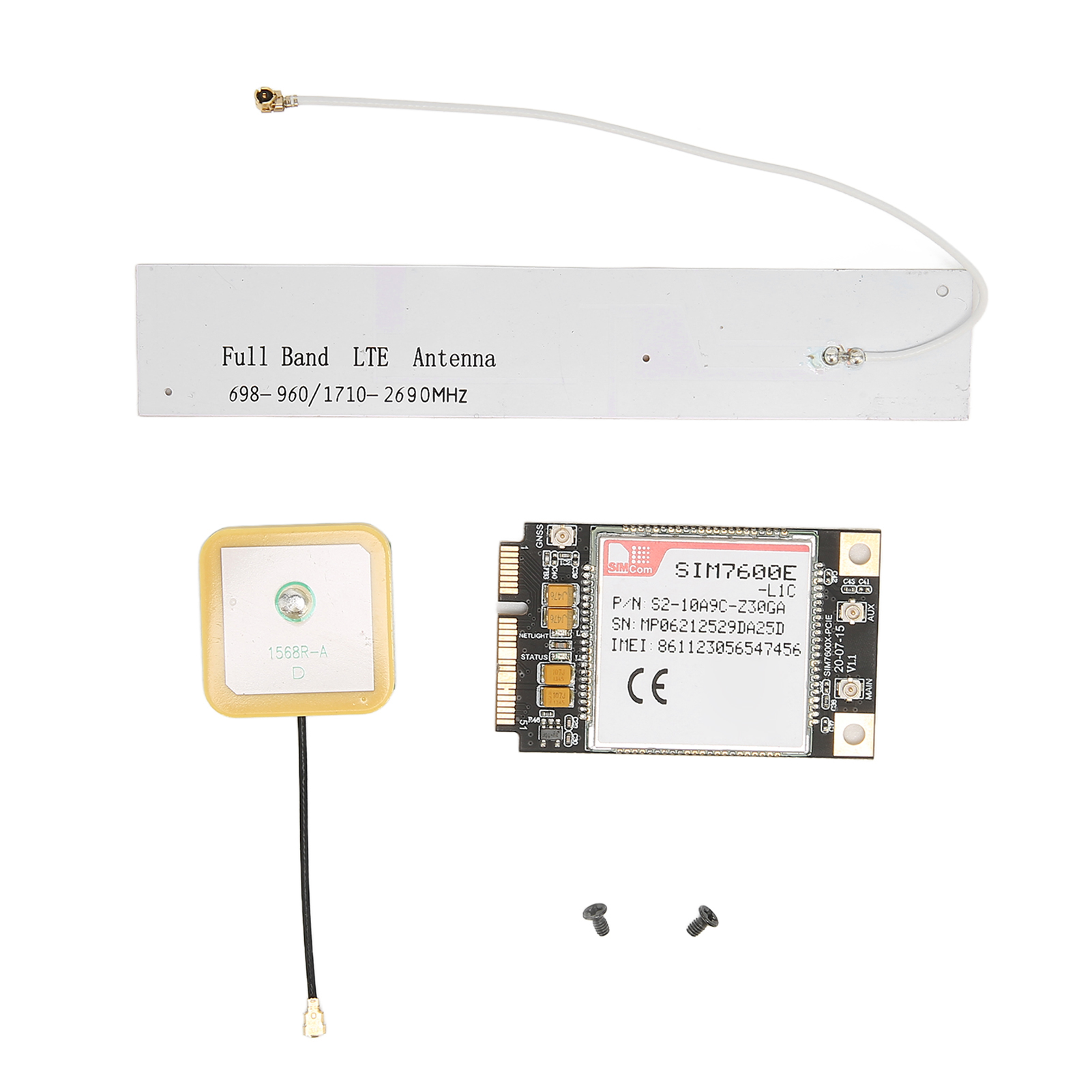 Mini-pcie-wlan-karte Mit 7600el1c-chipsatz, Sim-kartensteckplatz Und Integrierter Antenne