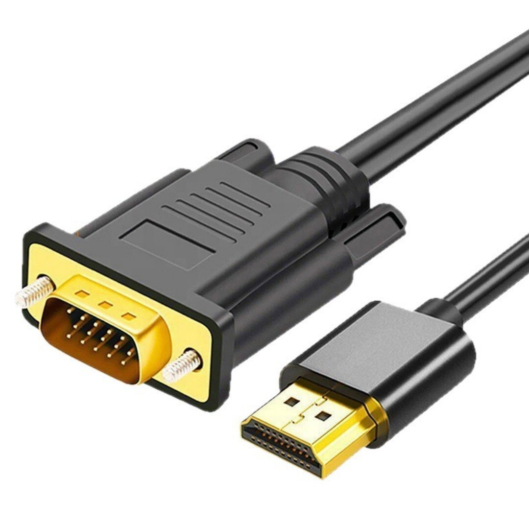 1,8 M Hdmi-zu-vga-adapterkabel, Videokonverter, Pc-monitoranschluss