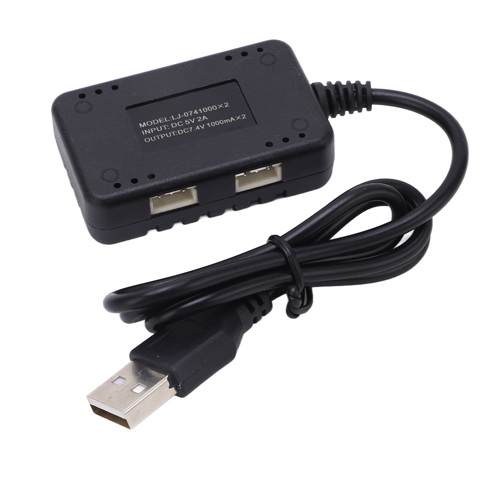 2-in-1 Usb-ladegerät Mit Kontrollleuchte Für 7,4-v-lipo-akkus – Kompatibel Mit Wltoys Rc-autos Und -booten