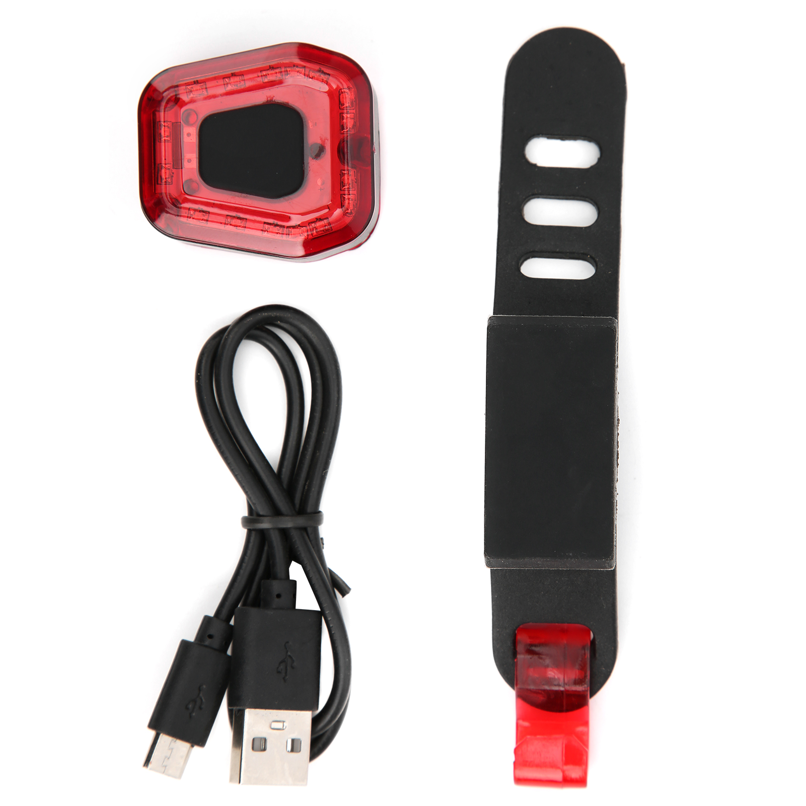 Wiederaufladbares Fahrradrücklicht Per Usb, Led-fahrradzubehör Für Mehr Sicherheit Bei Nacht