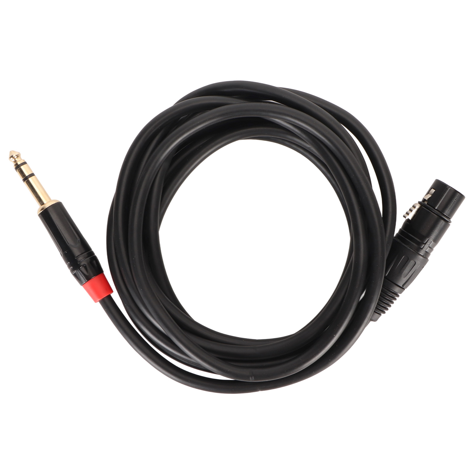 Professionelles 3 M Langes Mikrofonkabel Mit Xlr-buchse Auf 6,35-mm-klinkenstecker, Plug & Play-anschluss, 20 Awg Ofc-kern