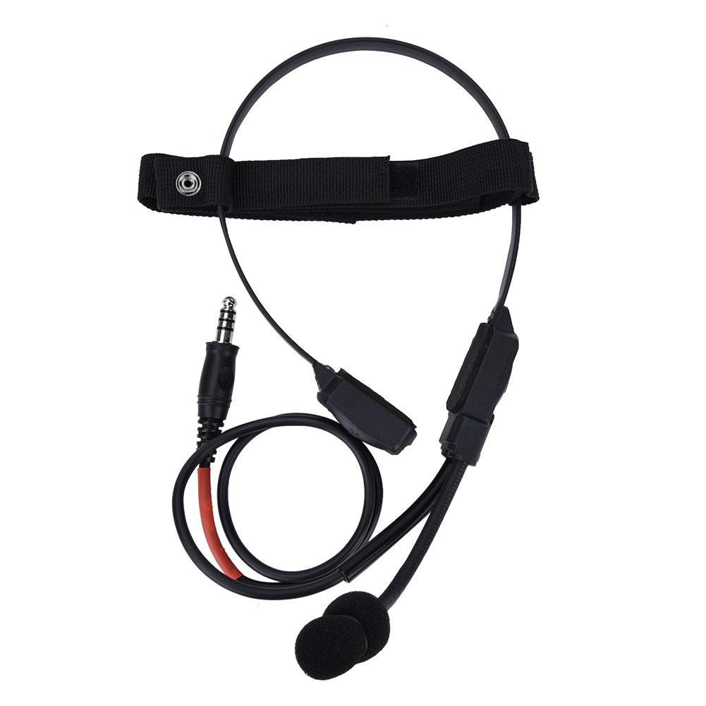 Militär-headset Z136 Mit Bone-lautsprechern Und 7-mm-anschluss Für Ptt-steuerung Der Ztac-serie