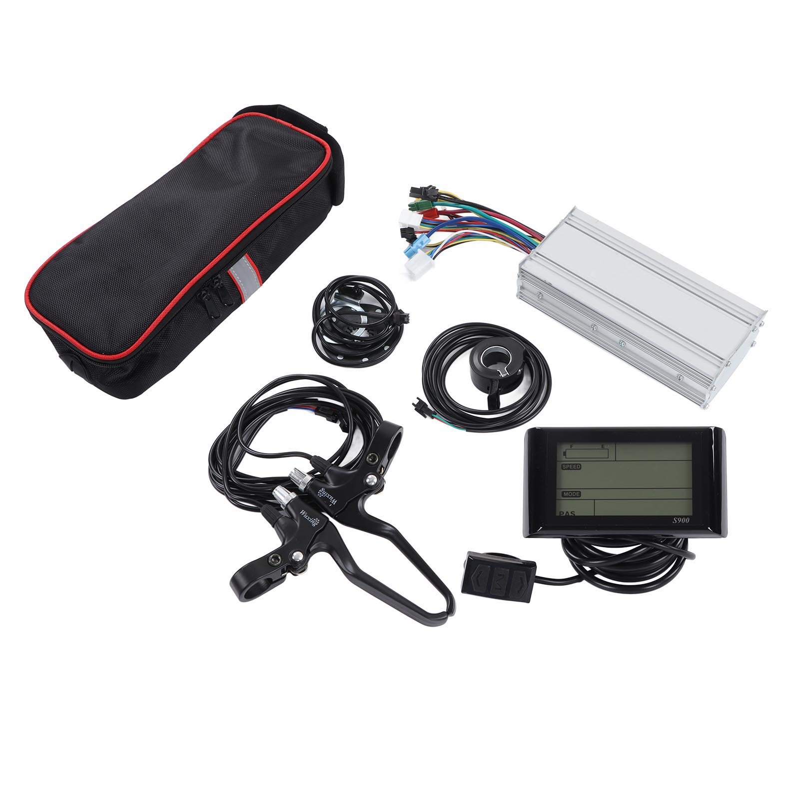 35-a-elektro-umrüstsatz Für Fahrräder Mit S900-controller, Bremshebel, Daumengasgriff Und Anderson-stecker Zur Aufrüstung