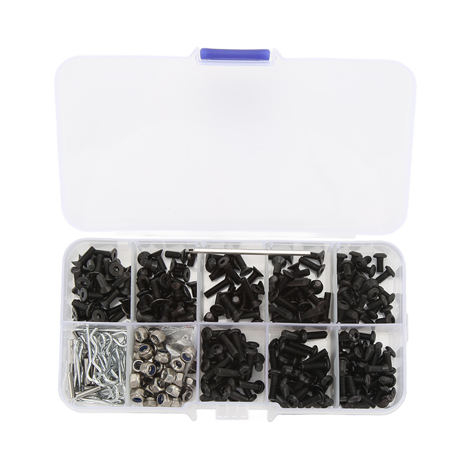 361-teiliges Edelstahl-schraubenset Für 1/8- Und 1/10-rc-cars, Ersatzteile Und Upgrades