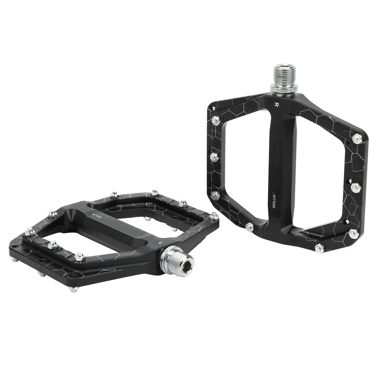 Gubmt886 Kurbelgarnitur Aus Aluminiumlegierung Für Mountainbikes Und Falträder