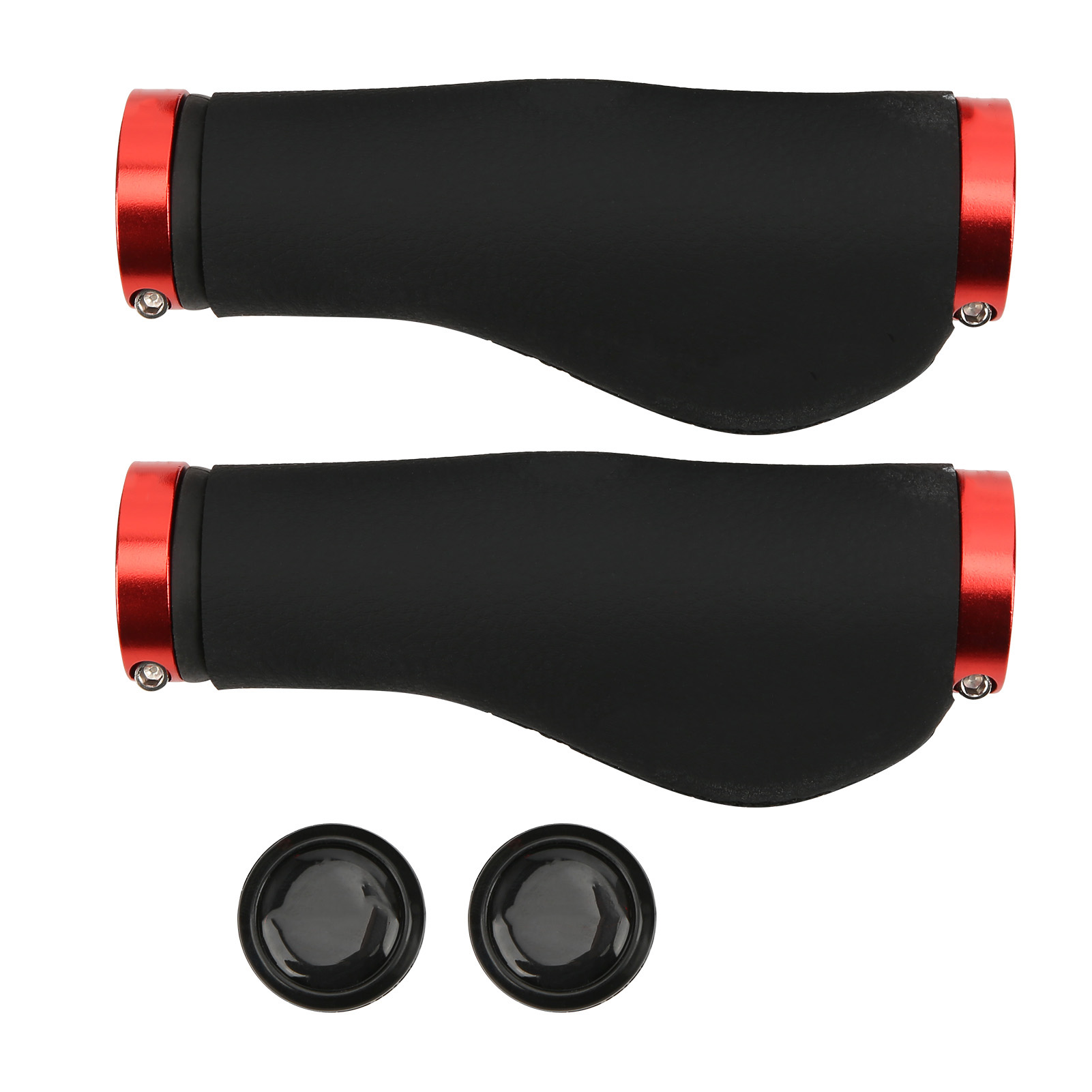 Gub608 Anti-rutsch-mountainbike-griffe Mit Rotem Ring Und Verriegelungssystem