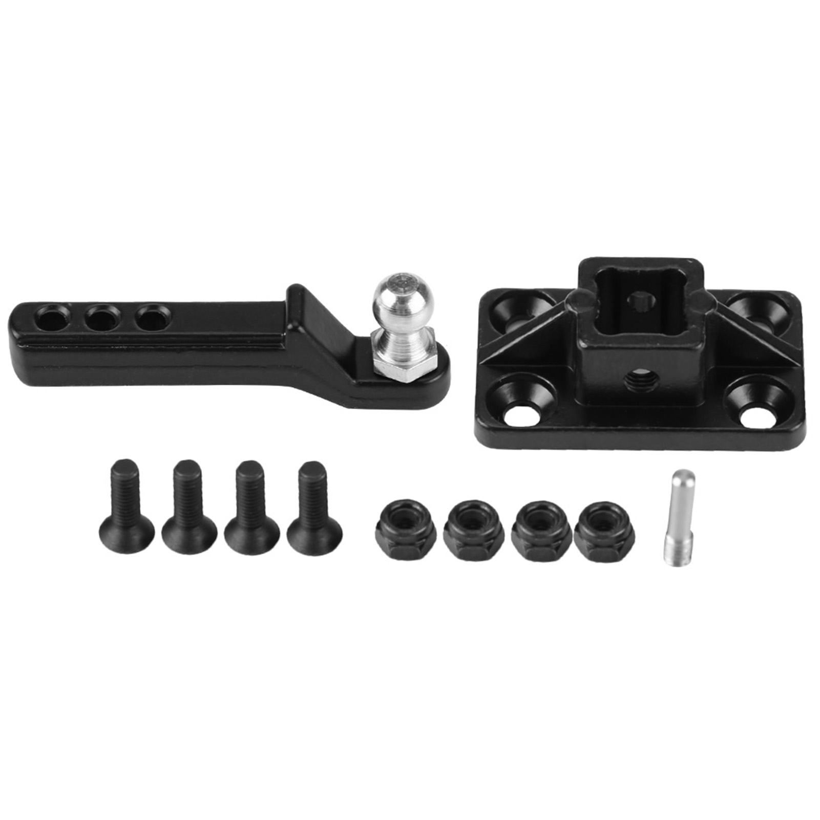 Rc-metallanhängerkupplung Für Trx-4, Axial Scx10, D90 Geländefahrzeuge – Anhängerkupplungsteile Und Zubehör Für Modellfahrzeuge.