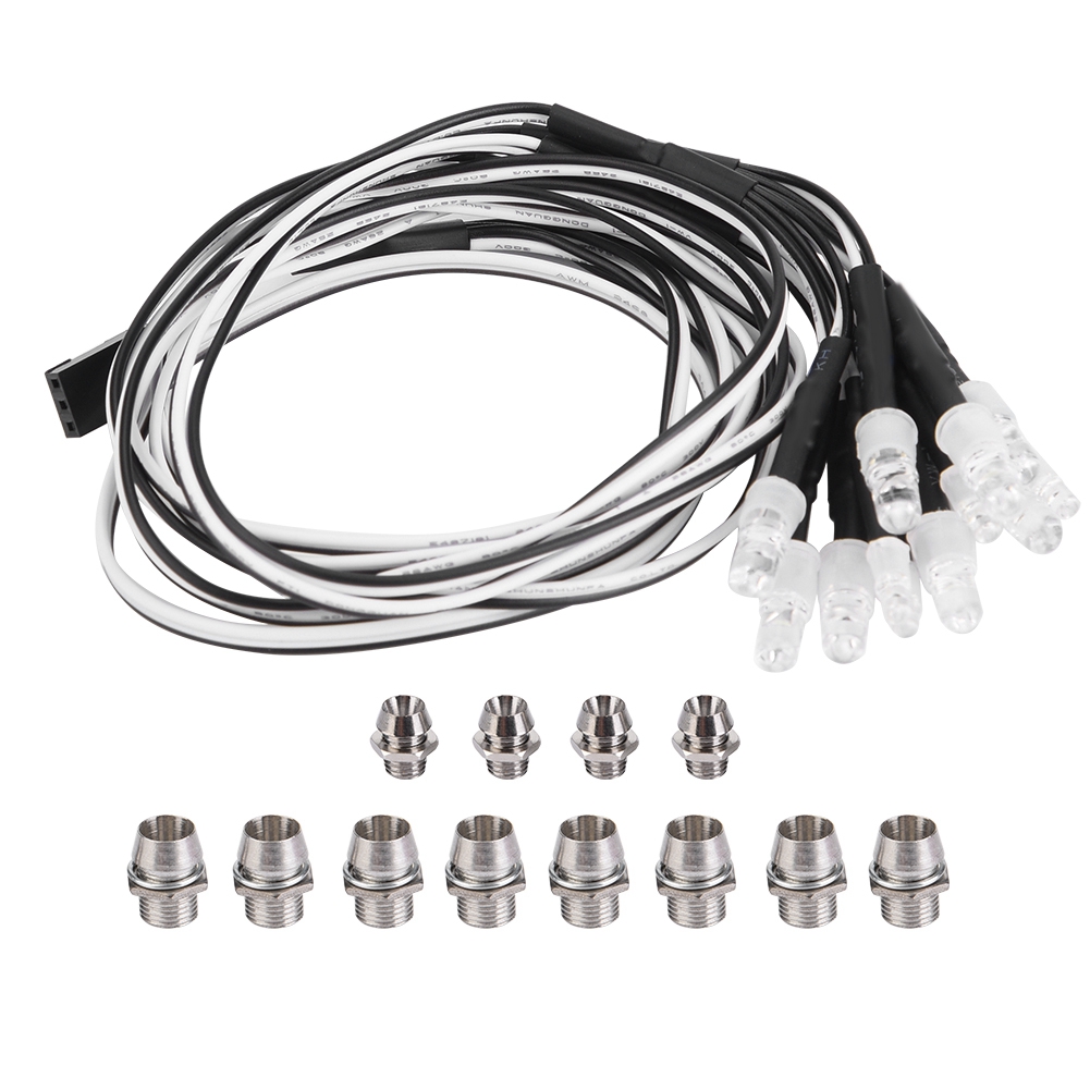 12 Stück 5 Mm/3 Mm Leds Für Scheinwerfer Und Rücklichter, Rc-drift-car-zubehör