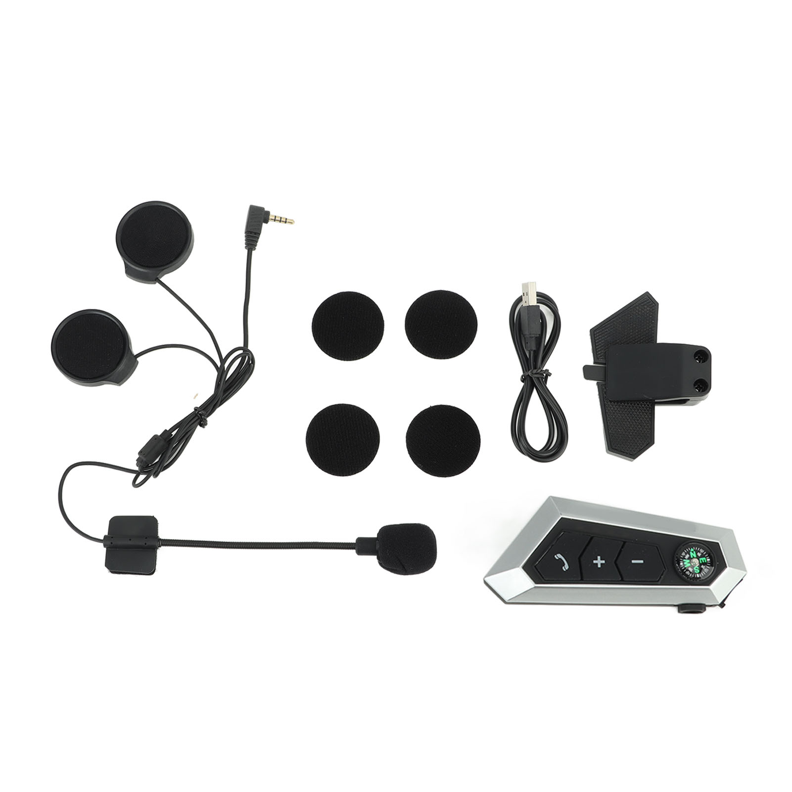 Ipx6 Wasserdichter Bluetooth-motorradhelm Mit Geräuschunterdrückung Und Wiederaufladbarer Gegensprechanlage