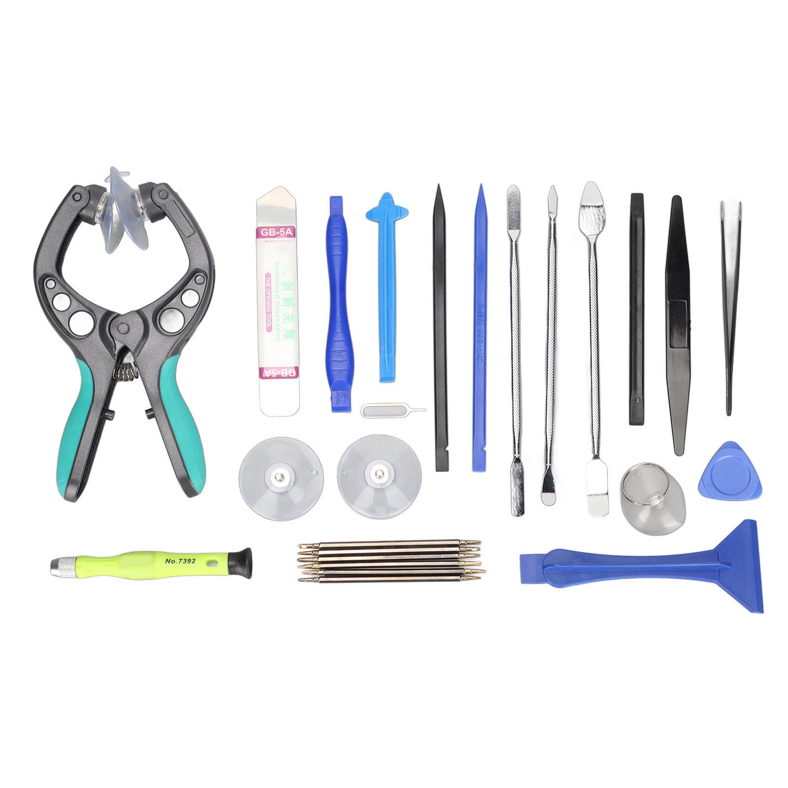 23-in-1 Bildschirmreparaturset, Ergonomisches, Rutschfestes Design Für Handys Und Tablets