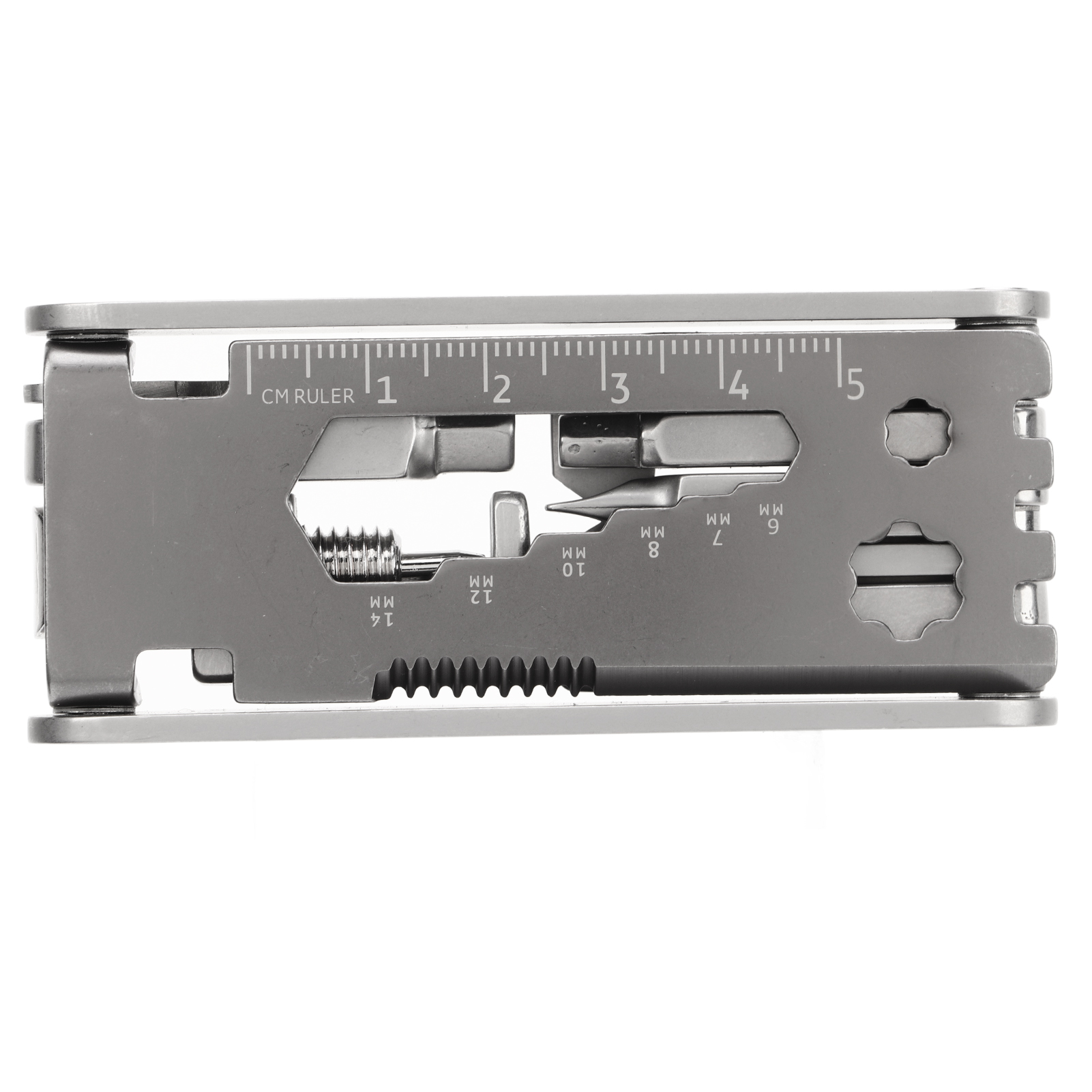 17-in-1 Edelstahl-multitool Für Fahrräder, Tragbares, Faltbares Kettenreparaturwerkzeug Für Outdoor-radtouren