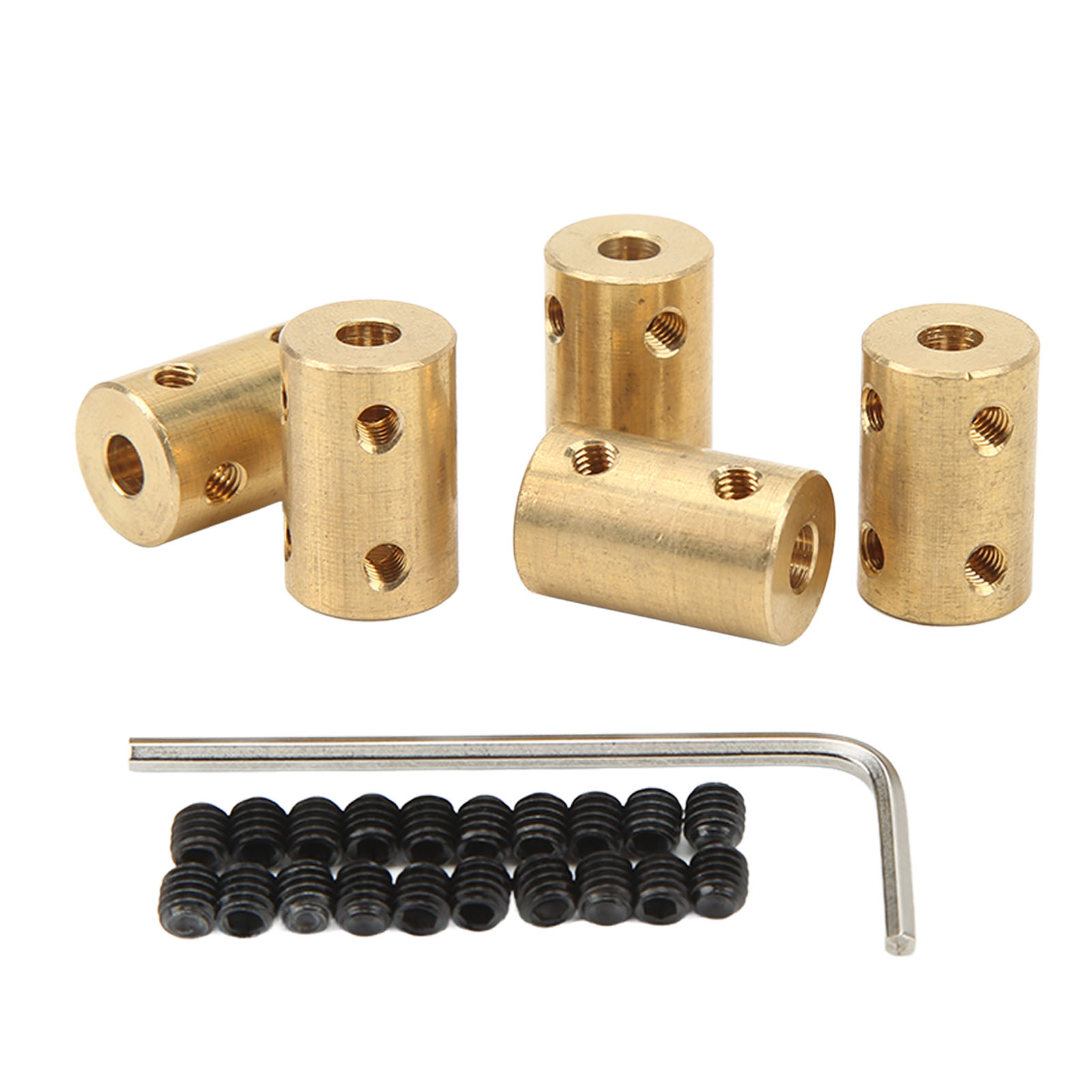 Stück Universelle Messing-wellenkupplung 5-5 Mm Für Rc-motor Und Wellenverlängerung