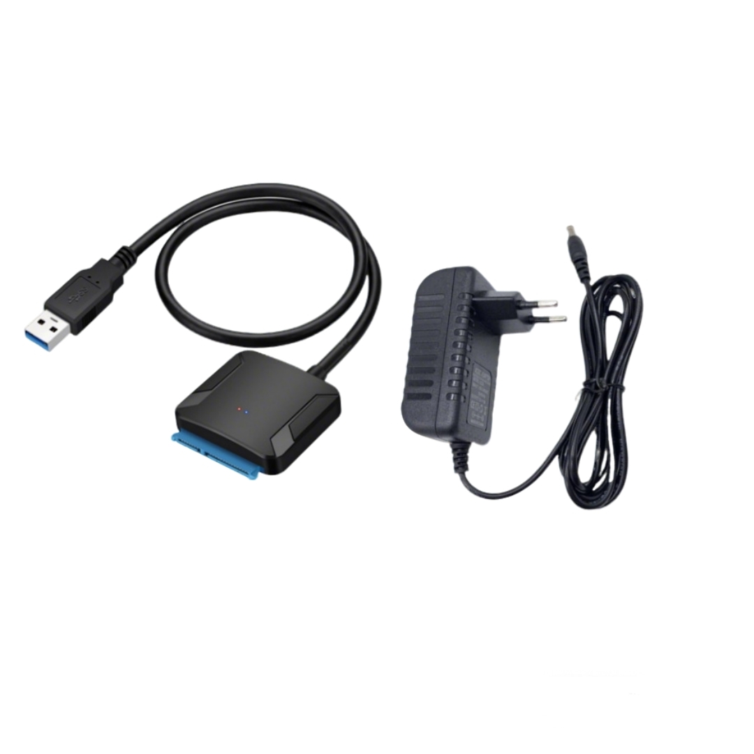 Sata-zu-usb-3.0-adapter Für 2,5- Und 3,5-zoll-festplatten, Externer Sata-iii-hdd/ssd-konverter