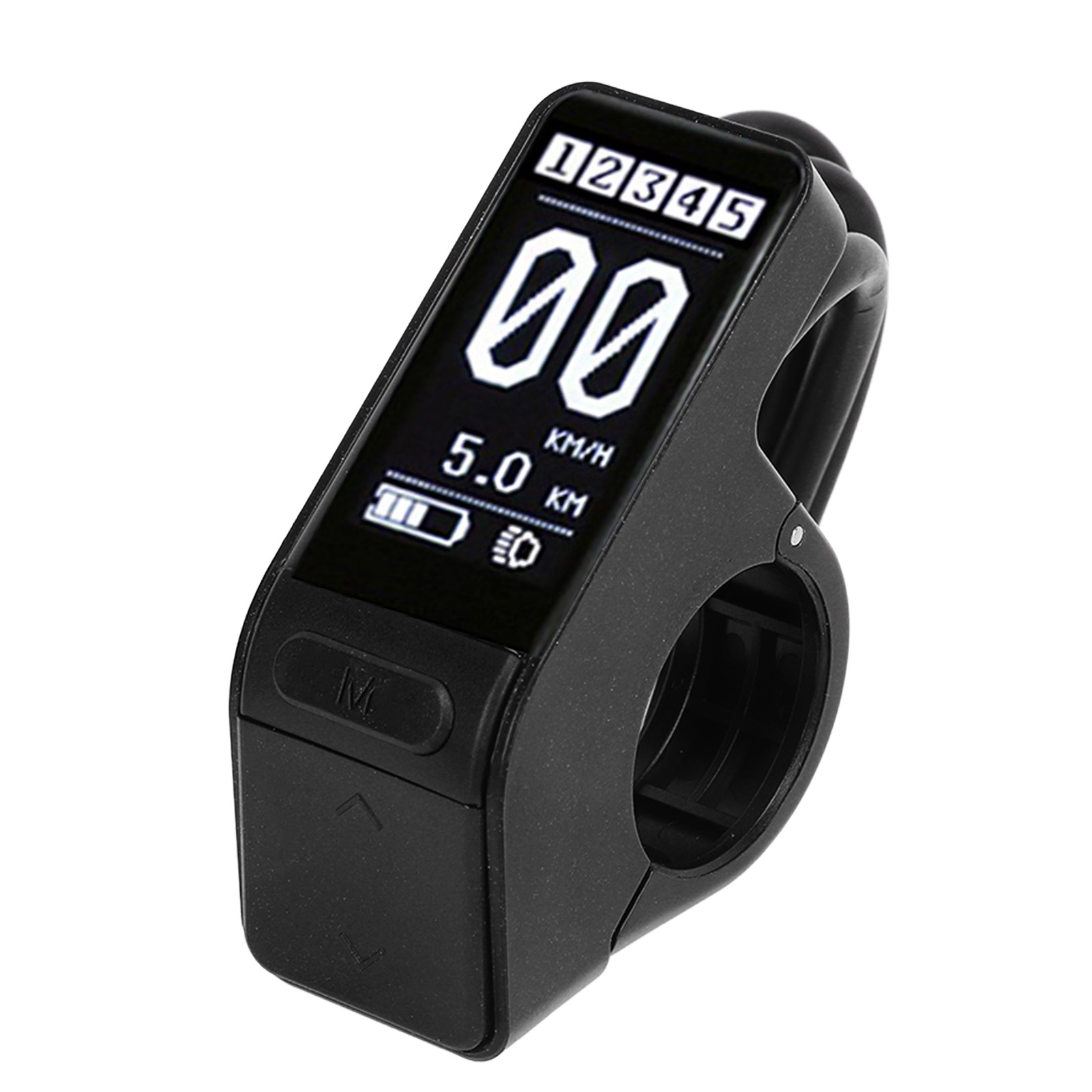 Sw102 Wasserdichter Lcd-bildschirm Für Elektrofahrräder, Bedienfeld Und Display Kompatibel Mit Bafang Bbs01, Bbs02, Bbshd Motoren.