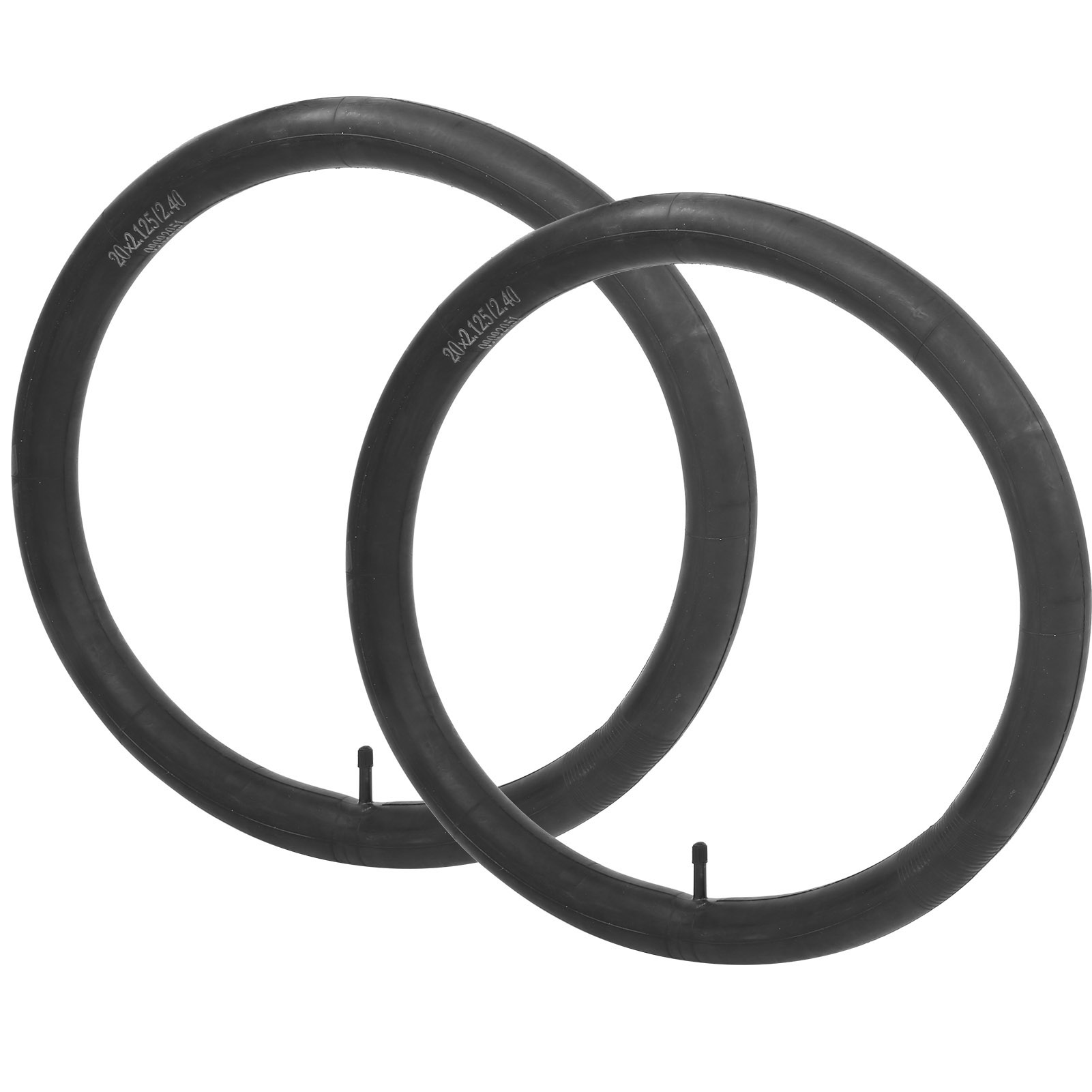 Zweiteiliger Fahrradschlauch Für Falträder, Schrader-ventil, Maße 20x2,125/2,4, Fahrradzubehör