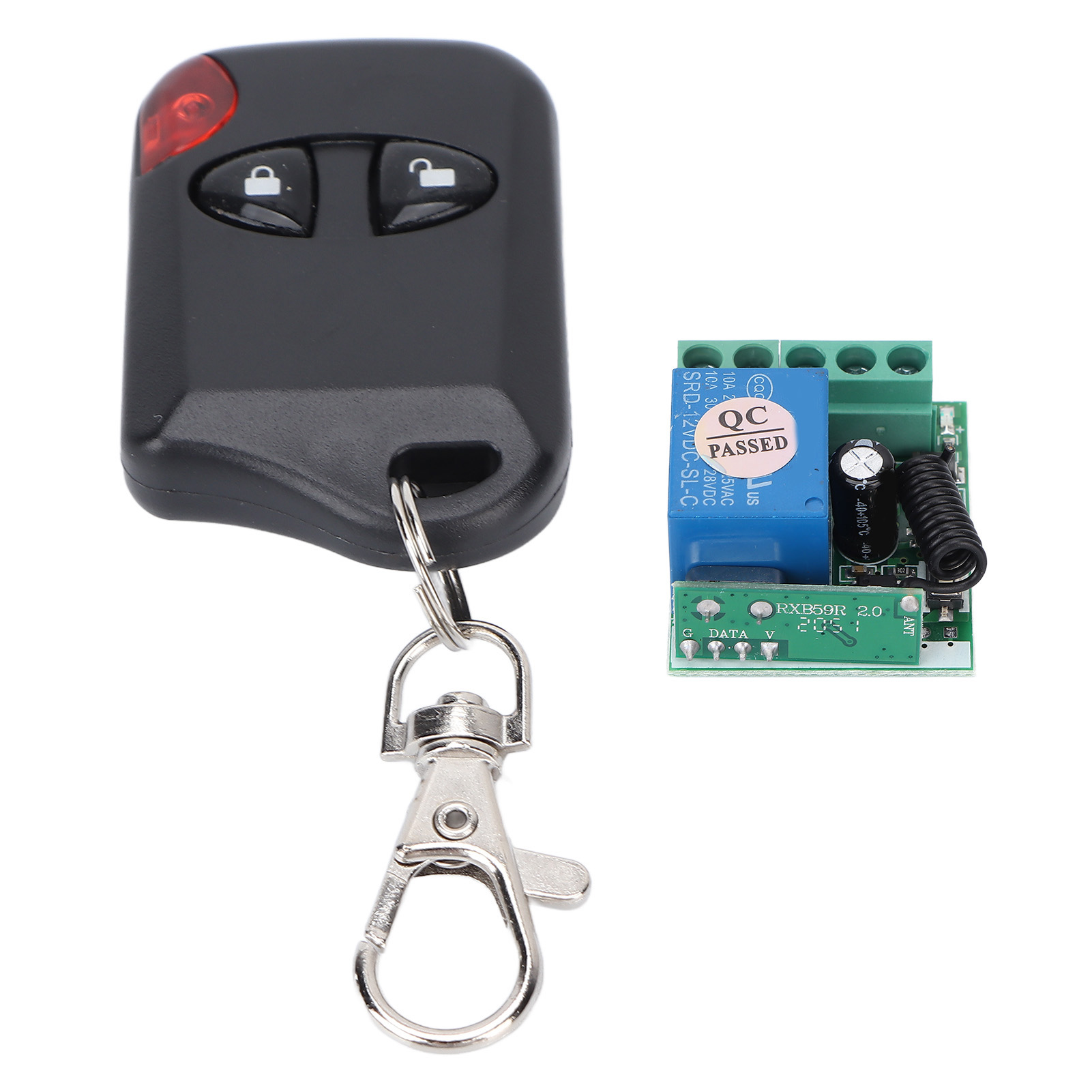 433-mhz-rf-1-kanal-fernbedienungsschalter Für Elektrische Türen, Einstellbarer 12-v-dc-fernbedienungsschalter