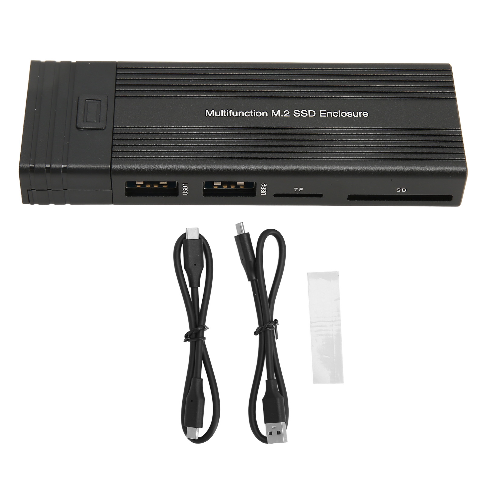 Multifunktionales M.2 Ssd-gehäuse Mit Usb 3.2 Gen 2 Für Nvme/sata, Kompatibel Mit Windows, Linux Und Macos - Yc-156