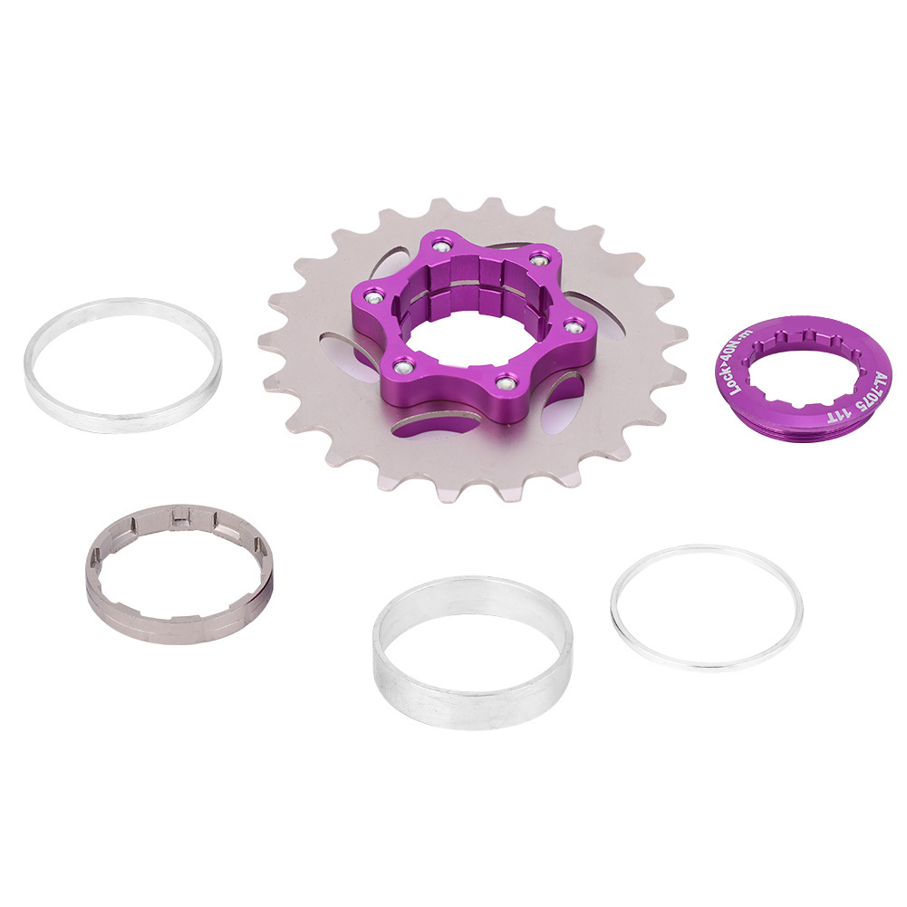 22t Stahl-freilauf Mit Einem Kettenblatt Für Singlespeed-fahrräder, Fahrradzubehör