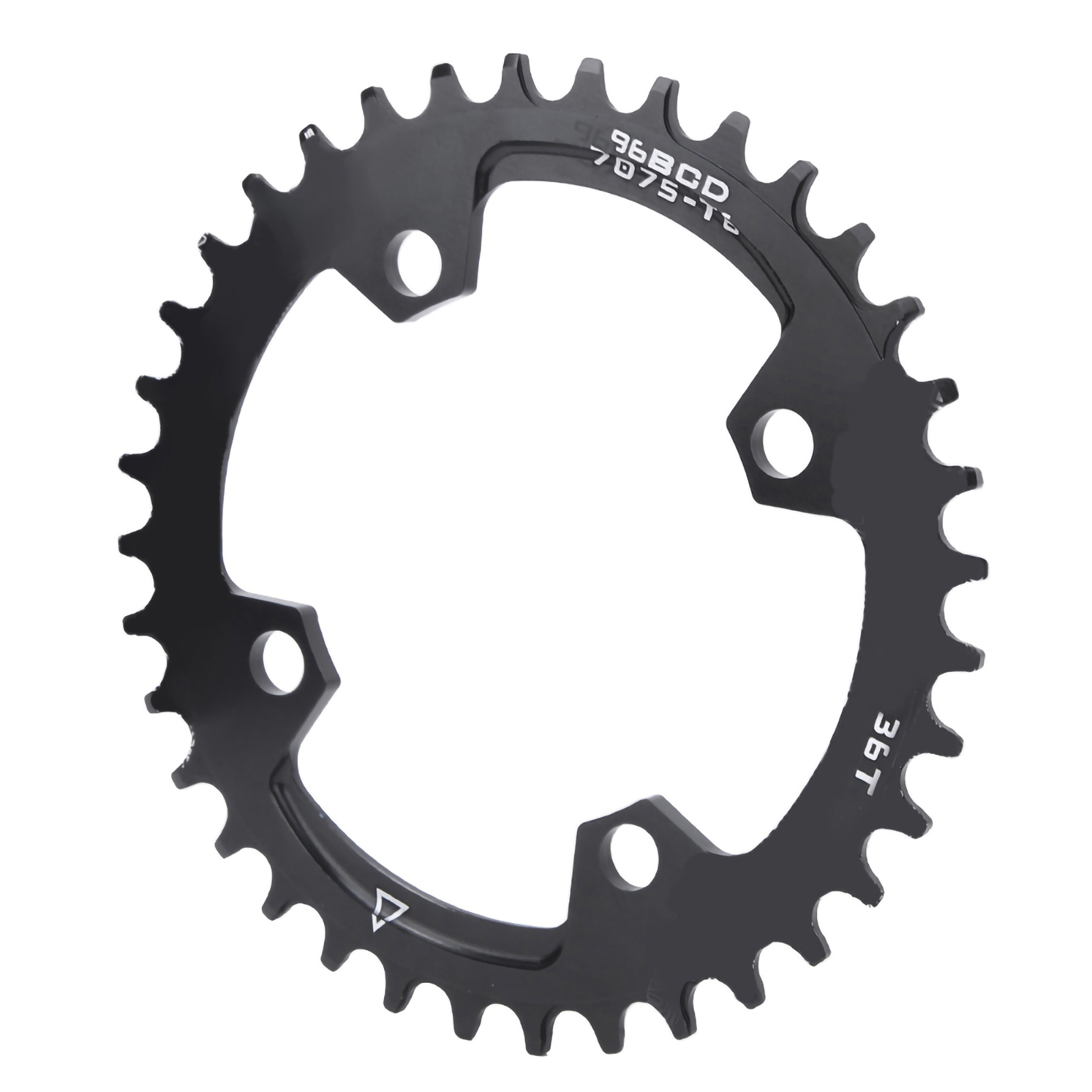 36-zahn-narrow-wide-kettenblatt Für Mountainbikes, Kompatibel Mit 96-mm-lochkreisketten - Ersatzteil