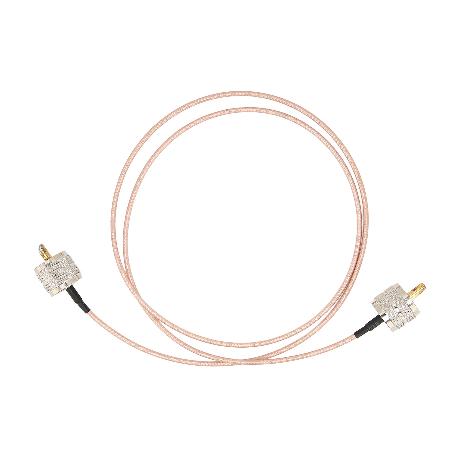 Verlustarmes, Stabiles Und Benutzerfreundliches Pl-259-koaxial-patchkabel Für Antennen Mit Uhf-anschlüssen